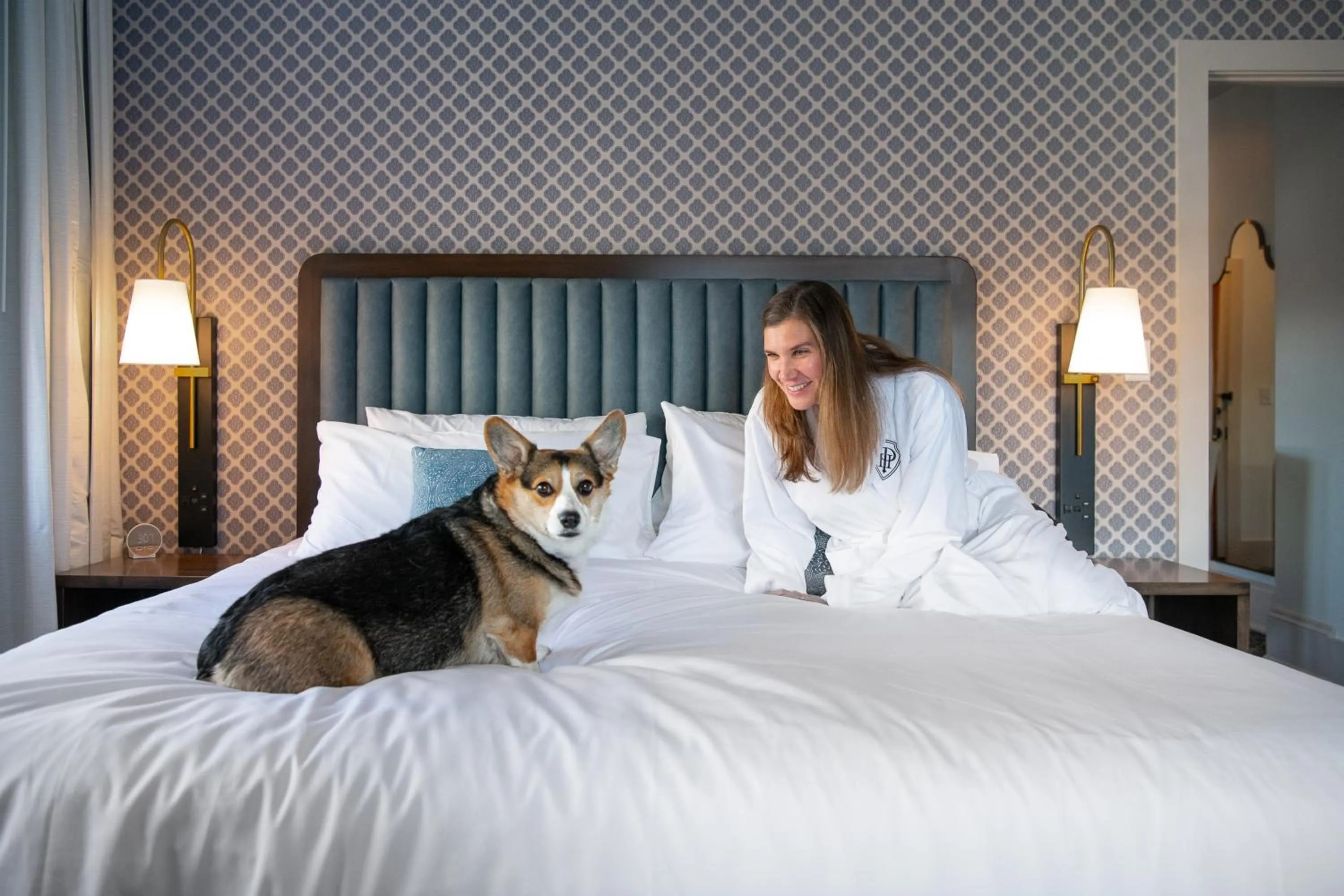 Bed in Hotel Petersburg, Tapestry Collection By Hilton