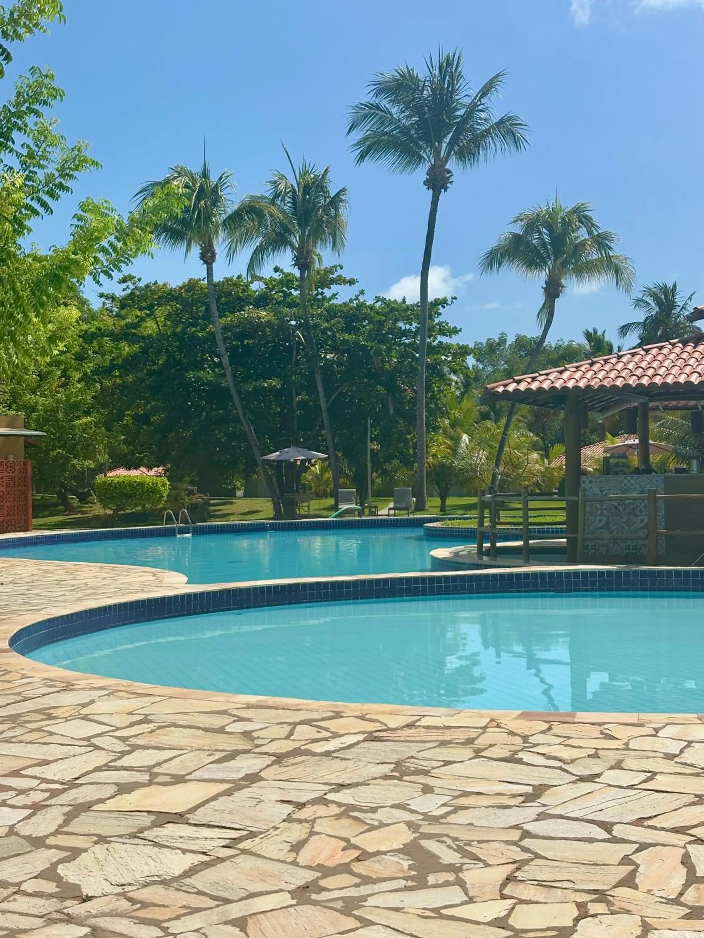 Swimming pool in Angá Beach Hotel