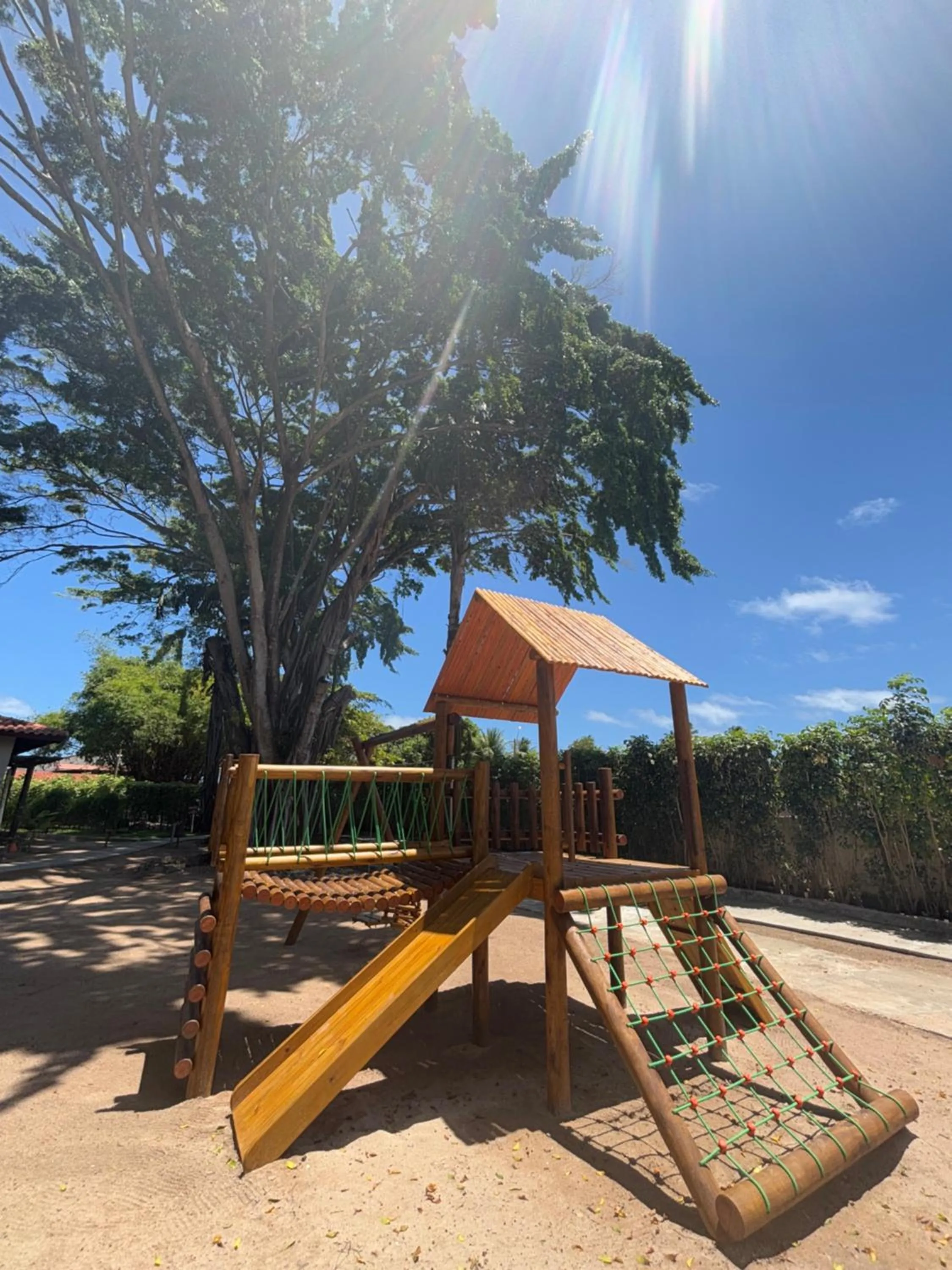 Children play ground in Angá Beach Hotel