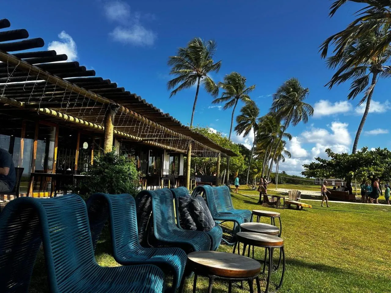 Garden in Angá Beach Hotel