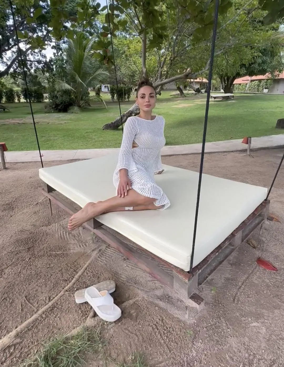 Garden in Angá Beach Hotel