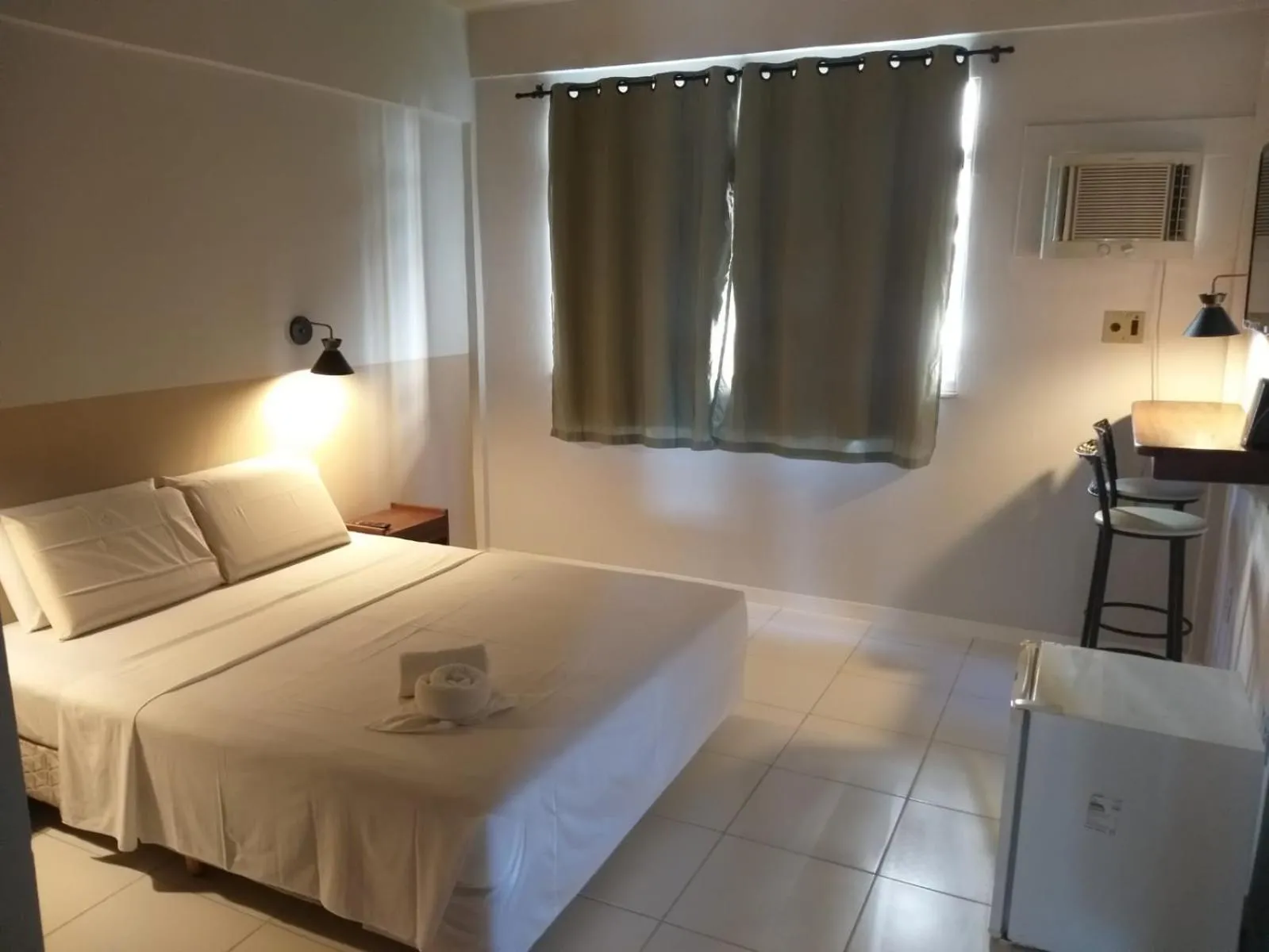 Bed in Hotel San Conrado