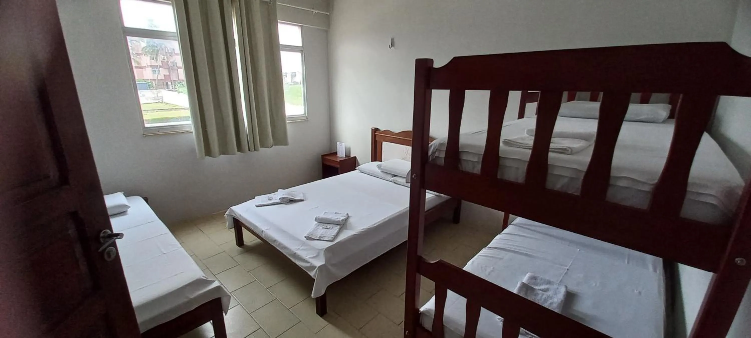 Bed in Hotel San Conrado
