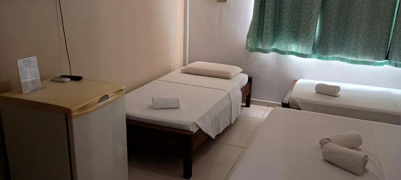 Bed in Hotel San Conrado