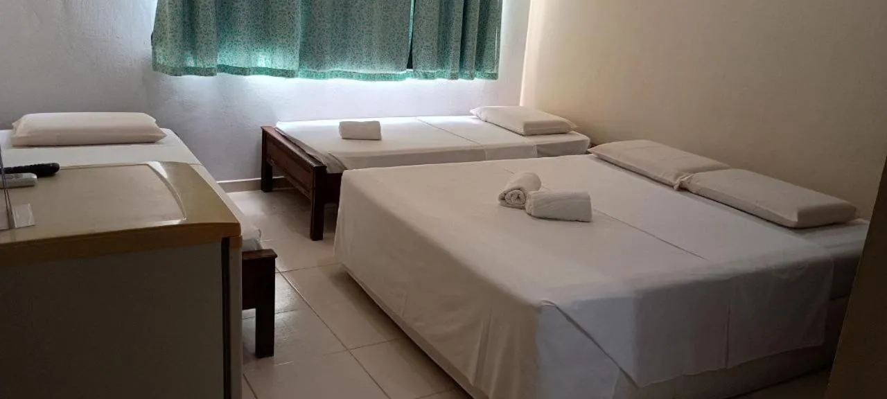 Bed in Hotel San Conrado