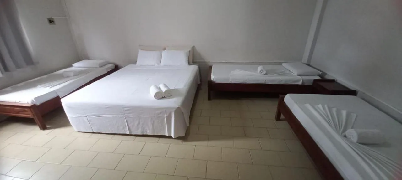 Bed in Hotel San Conrado