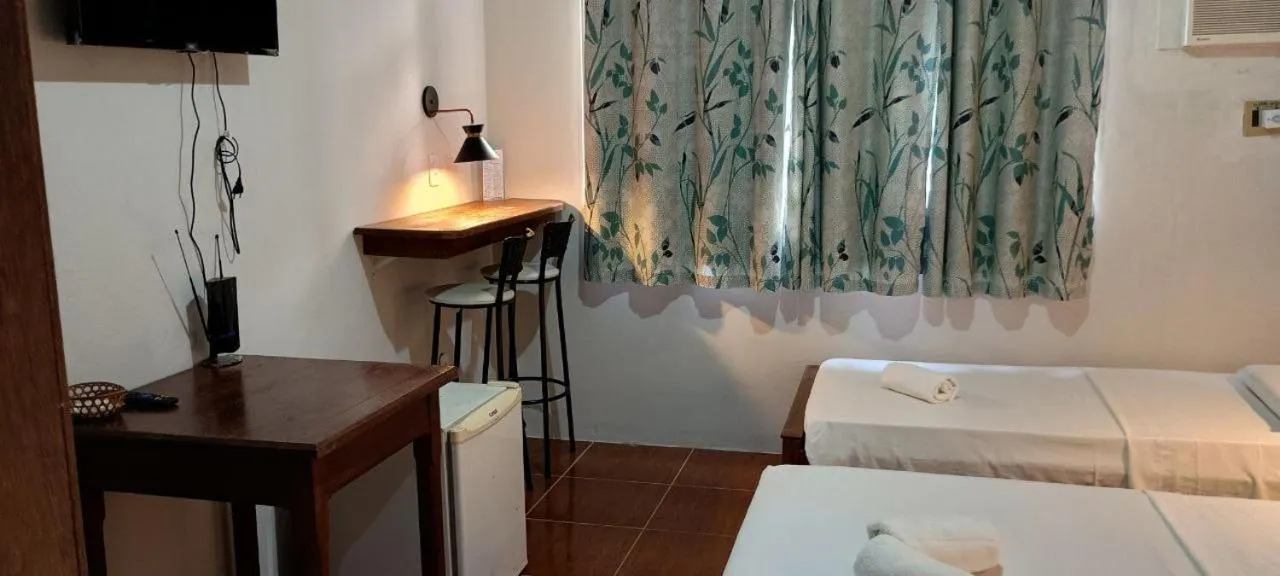 Bed in Hotel San Conrado