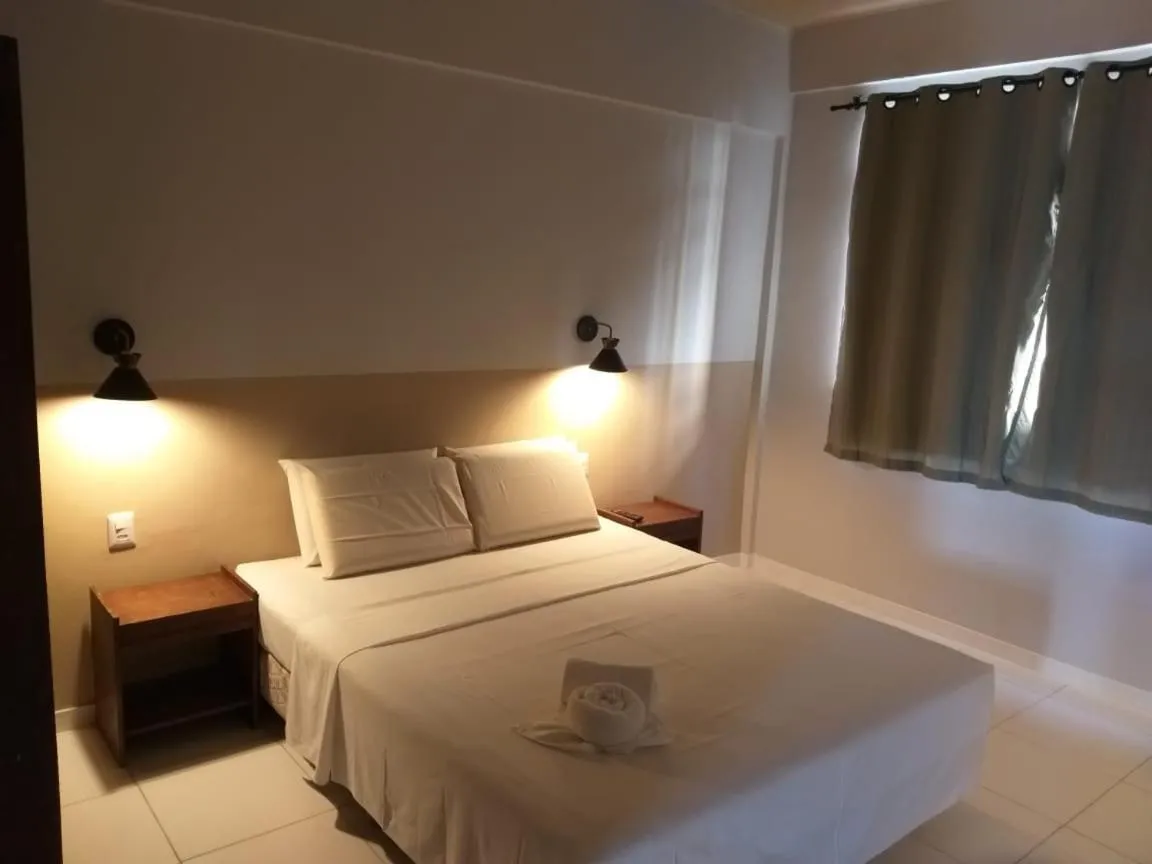 Bed in Hotel San Conrado