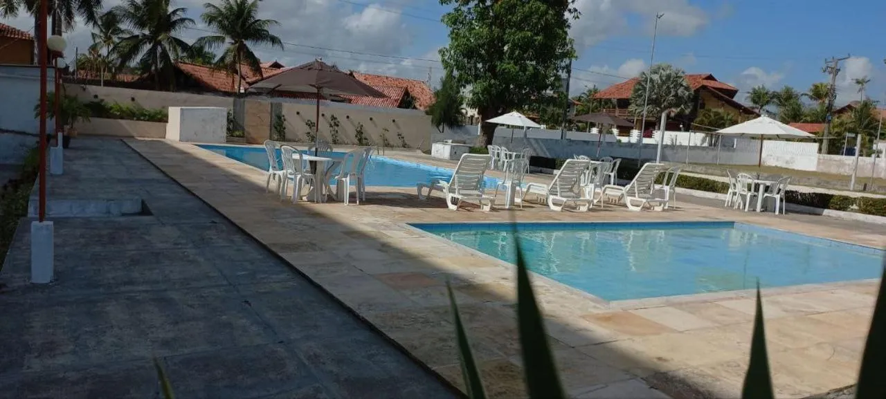 Pool view in Hotel San Conrado
