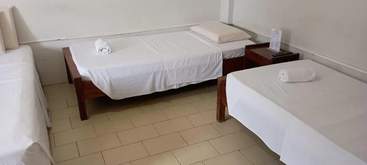 Bed in Hotel San Conrado
