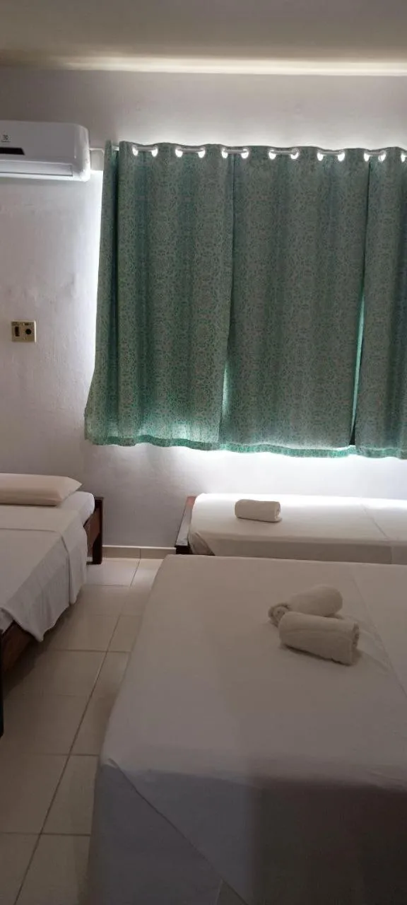 Bed in Hotel San Conrado