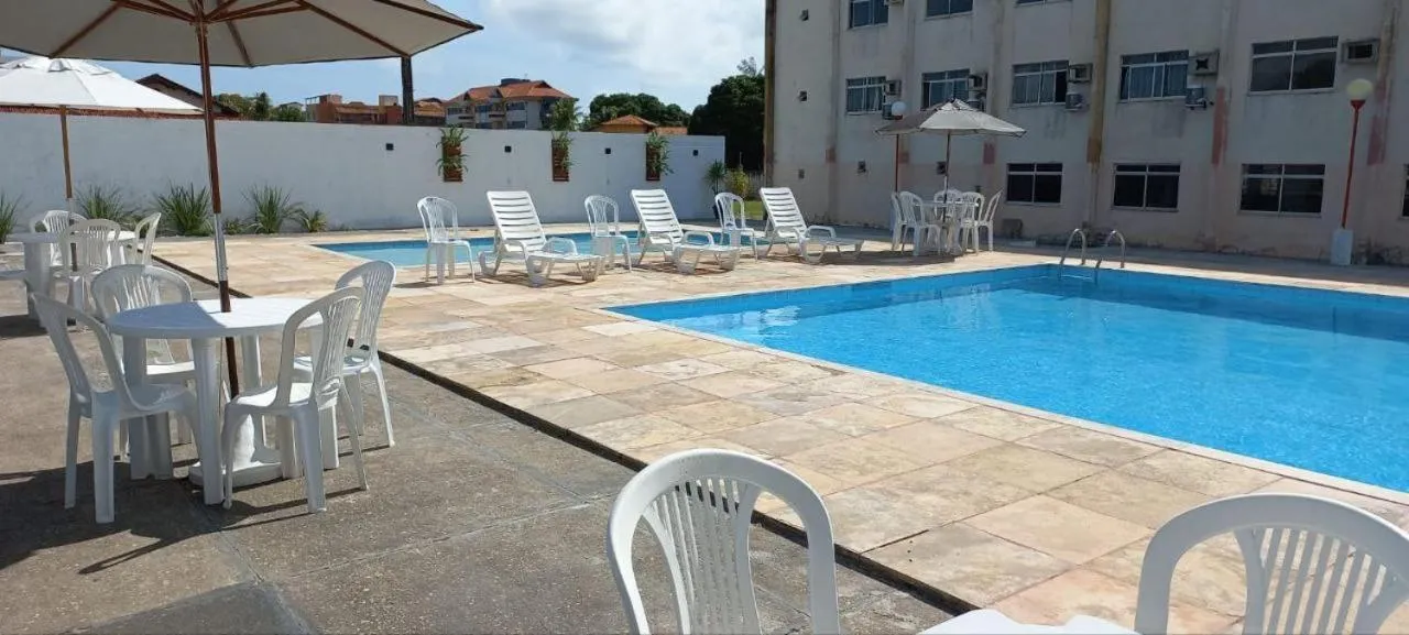 Pool view in Hotel San Conrado