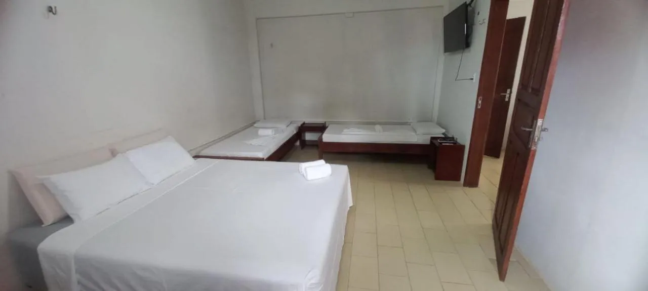 Bed in Hotel San Conrado