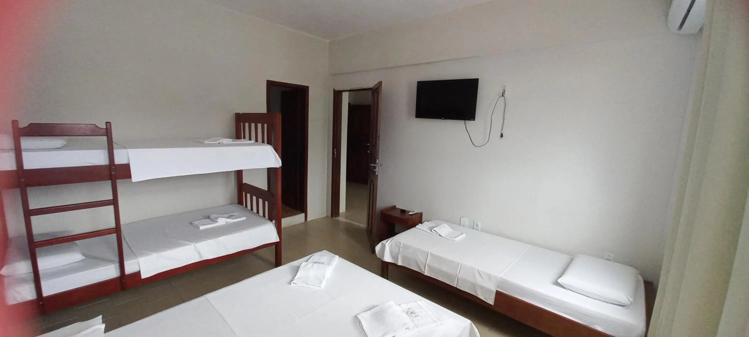 Bed in Hotel San Conrado