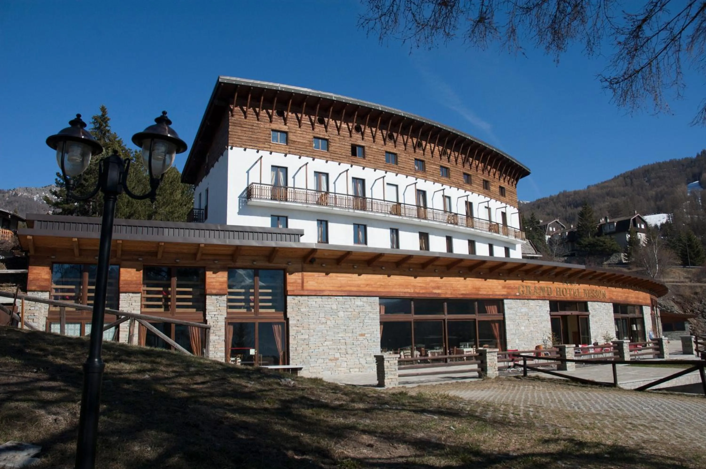 Property building in Chaberton Lodge & Spa