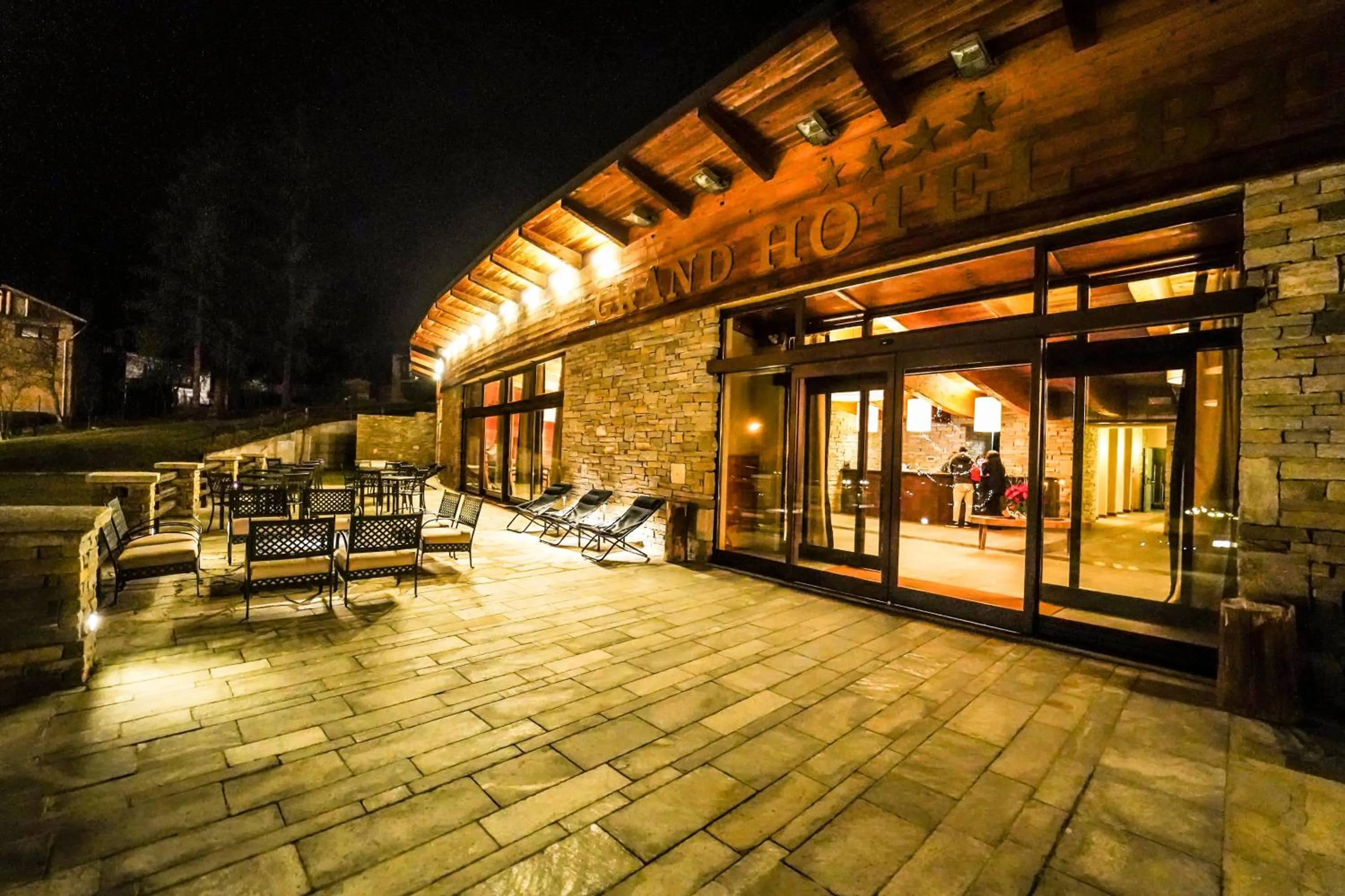 Facade/entrance in Chaberton Lodge & Spa