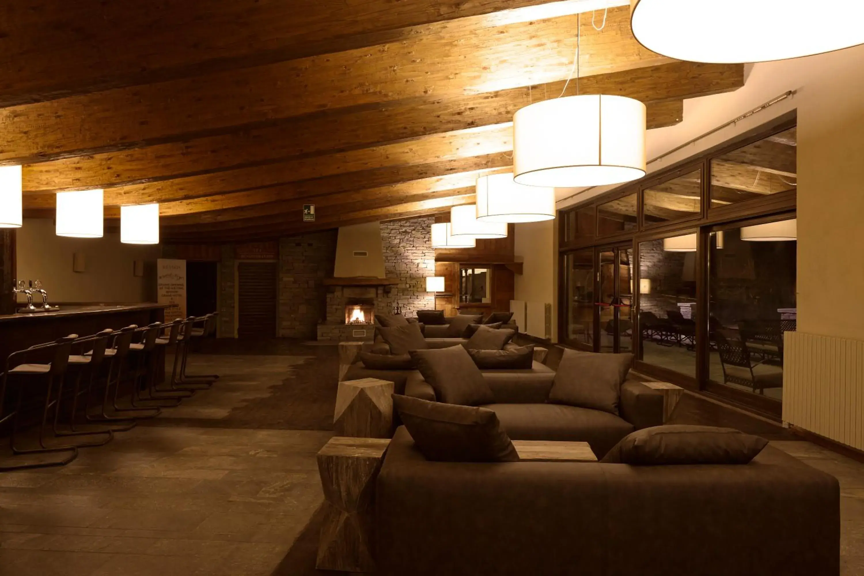 Living room in Chaberton Lodge & Spa Living room in Chaberton Lodge & Spa