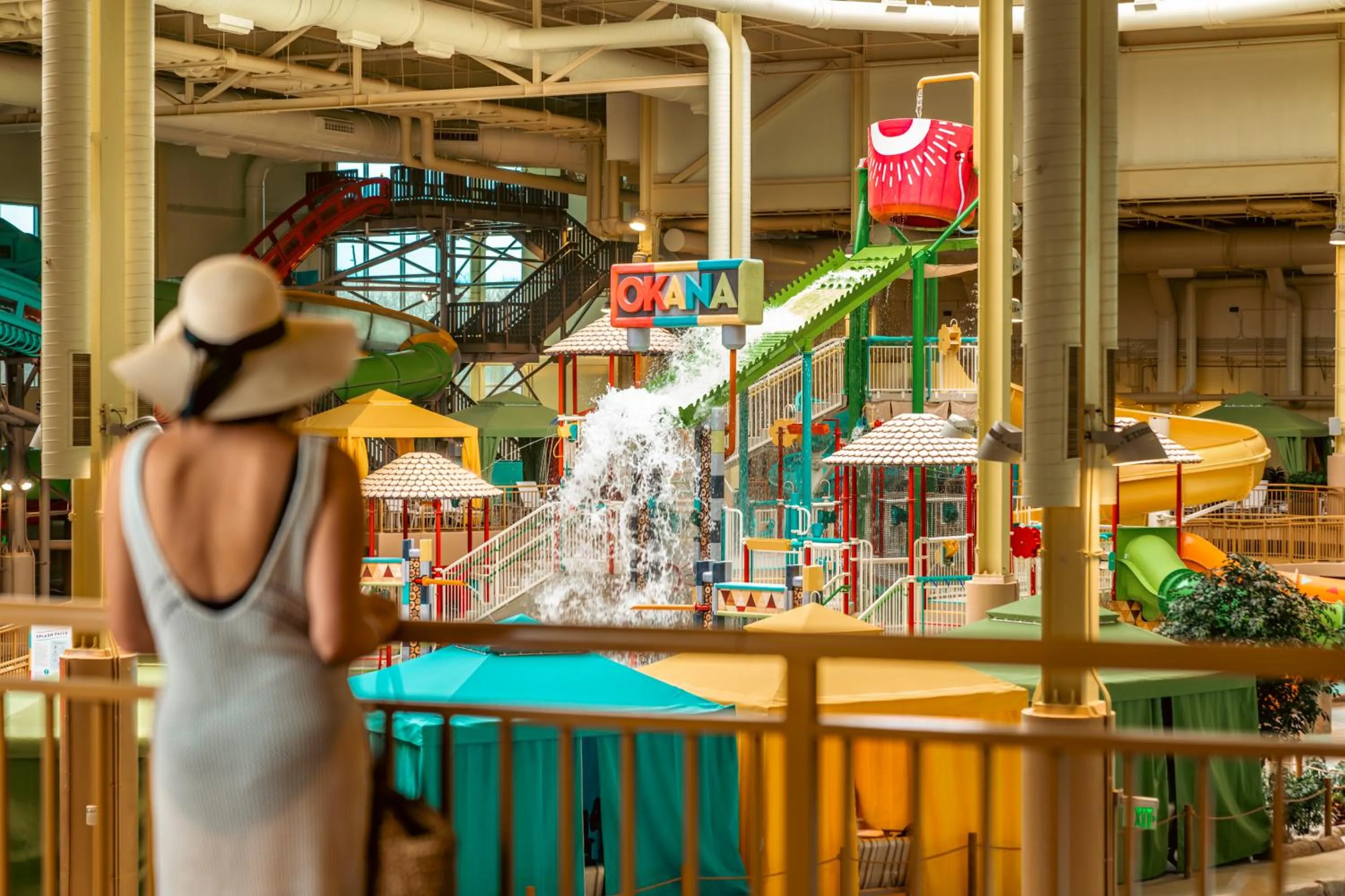 Swimming pool in OKANA Resort and Indoor Waterpark