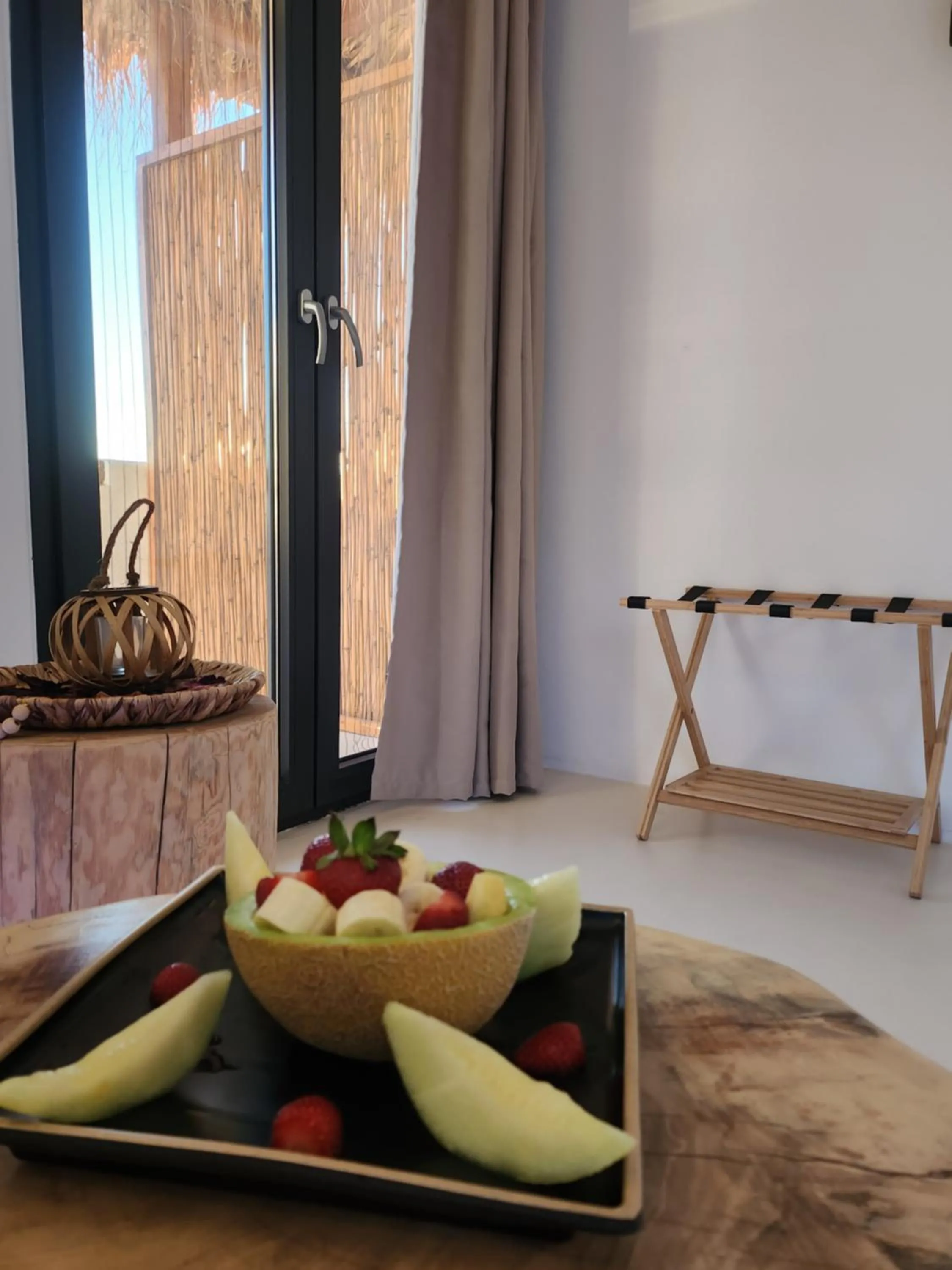 Food in ELLI TROPiCAL LUXURY SUITES SUNSET-INFINITY POOL- SEA SIDE-NEAR CENTER PARKING