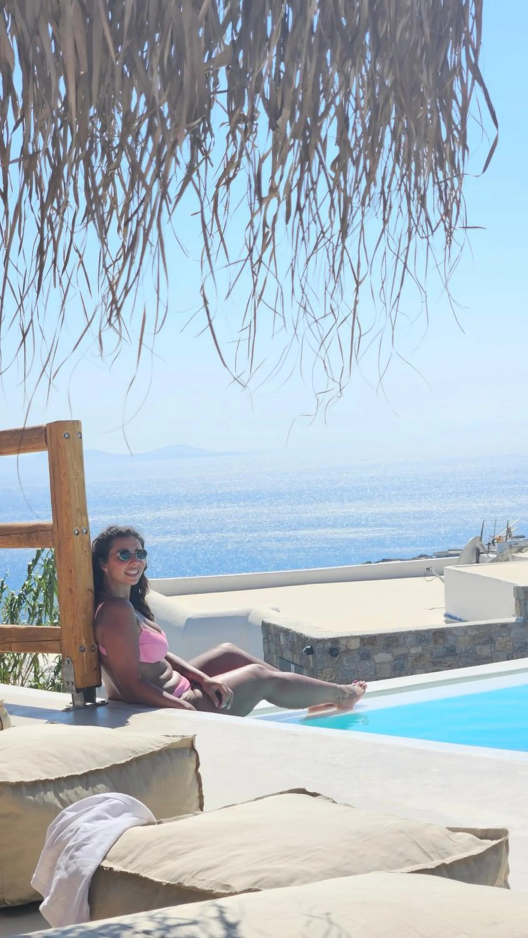 Sea view in ELLI TROPiCAL LUXURY SUITES SUNSET-INFINITY POOL- SEA SIDE-NEAR CENTER PARKING