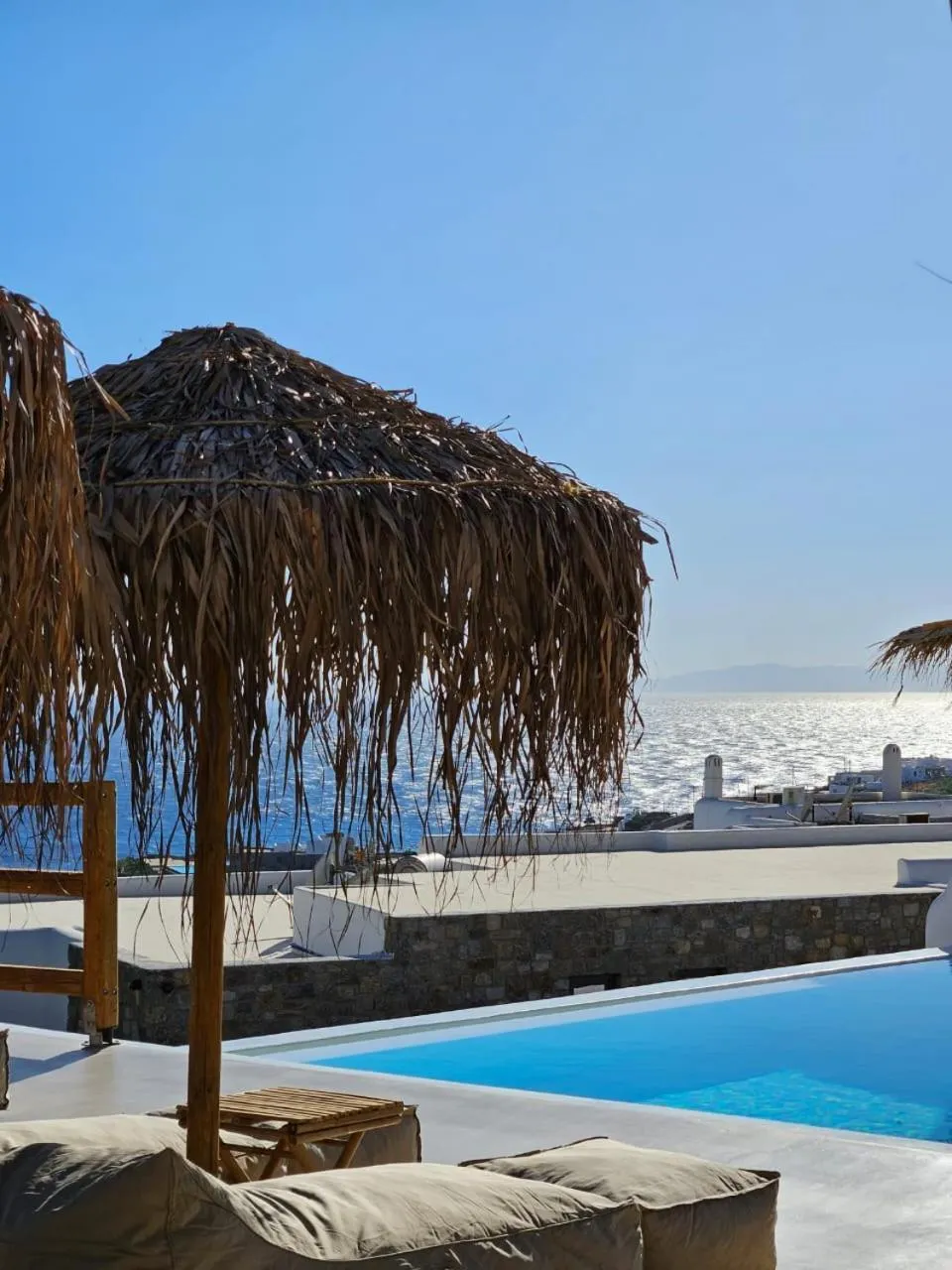 Sea view in ELLI TROPiCAL LUXURY SUITES SUNSET-INFINITY POOL- SEA SIDE-NEAR CENTER PARKING