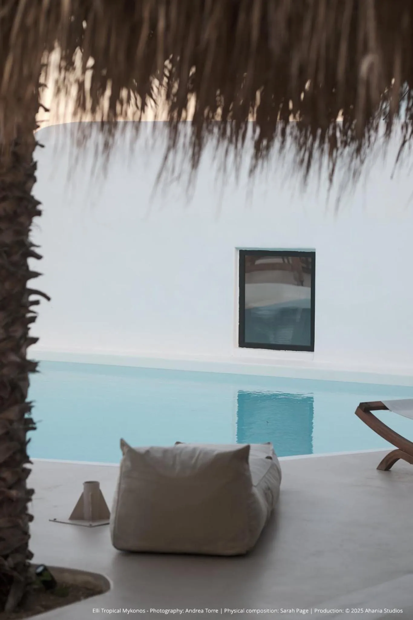 Swimming pool in ELLI TROPiCAL LUXURY SUITES SUNSET-INFINITY POOL- SEA SIDE-NEAR CENTER PARKING
