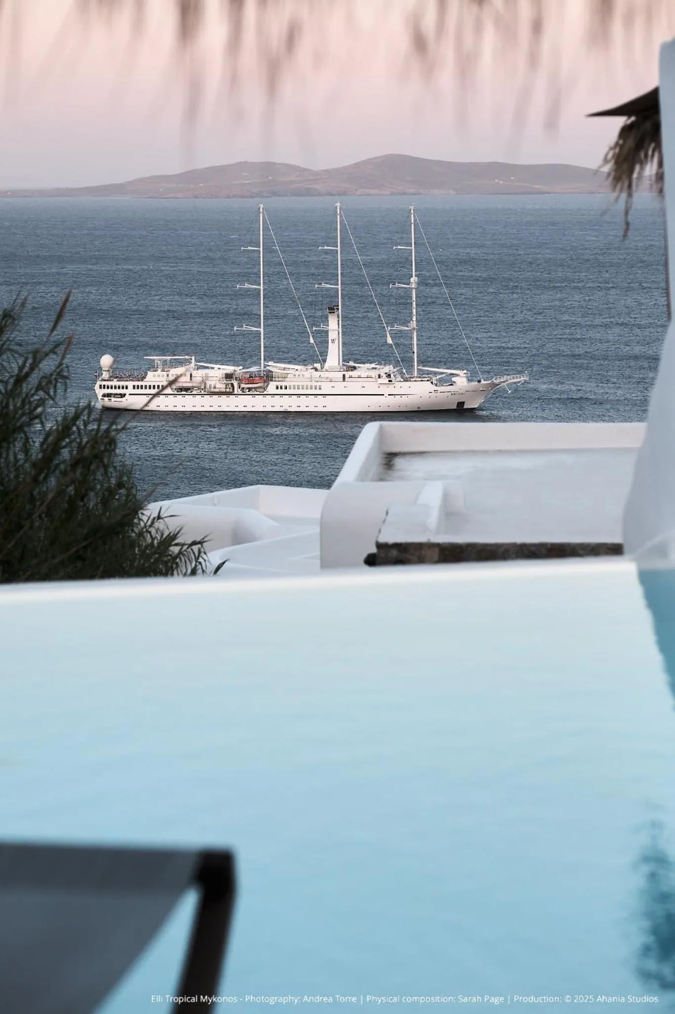 Sea view in ELLI TROPiCAL LUXURY SUITES SUNSET-INFINITY POOL- SEA SIDE-NEAR CENTER PARKING