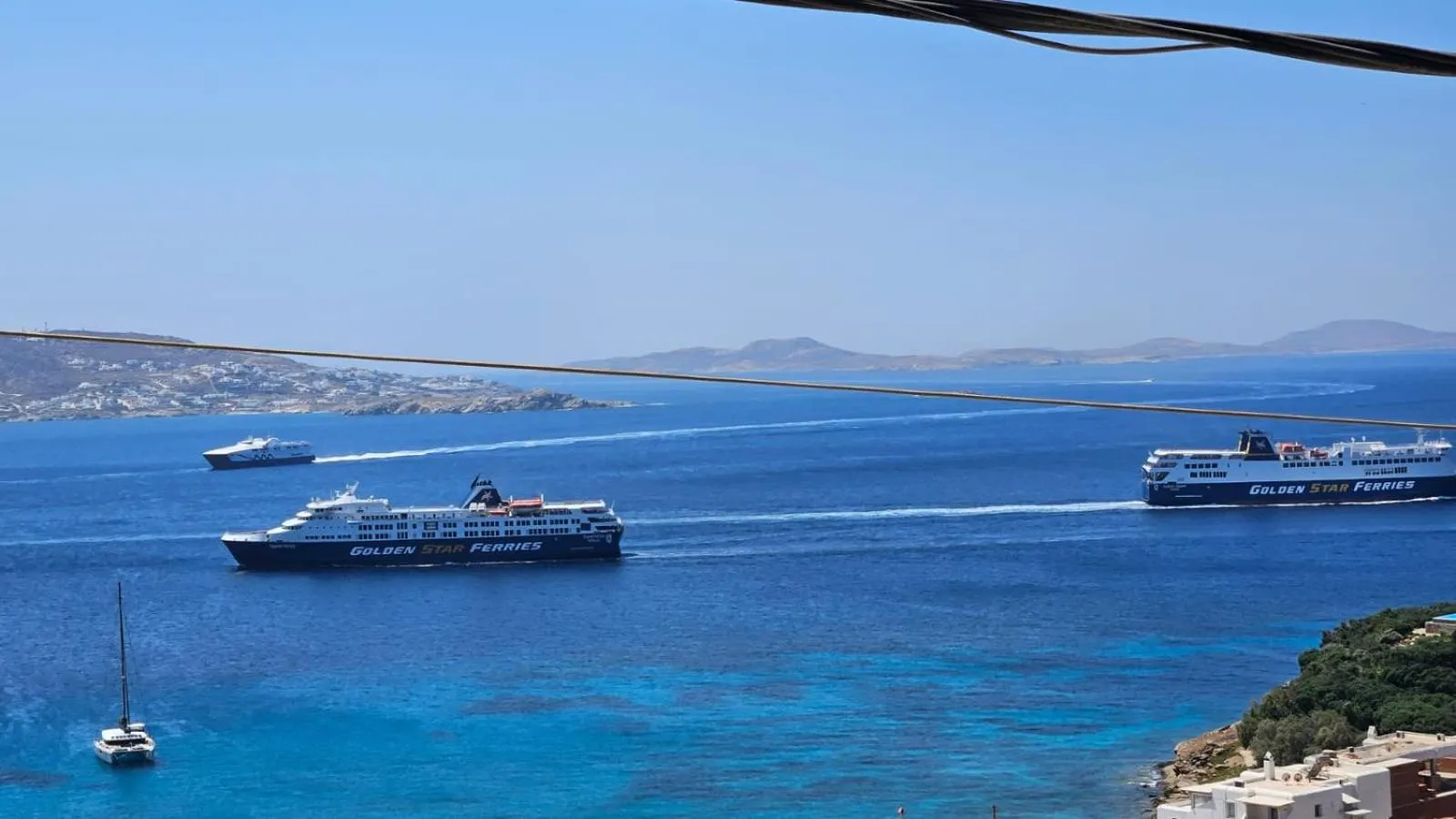 Sea view in ELLI TROPiCAL LUXURY SUITES SUNSET-INFINITY POOL- SEA SIDE-NEAR CENTER PARKING