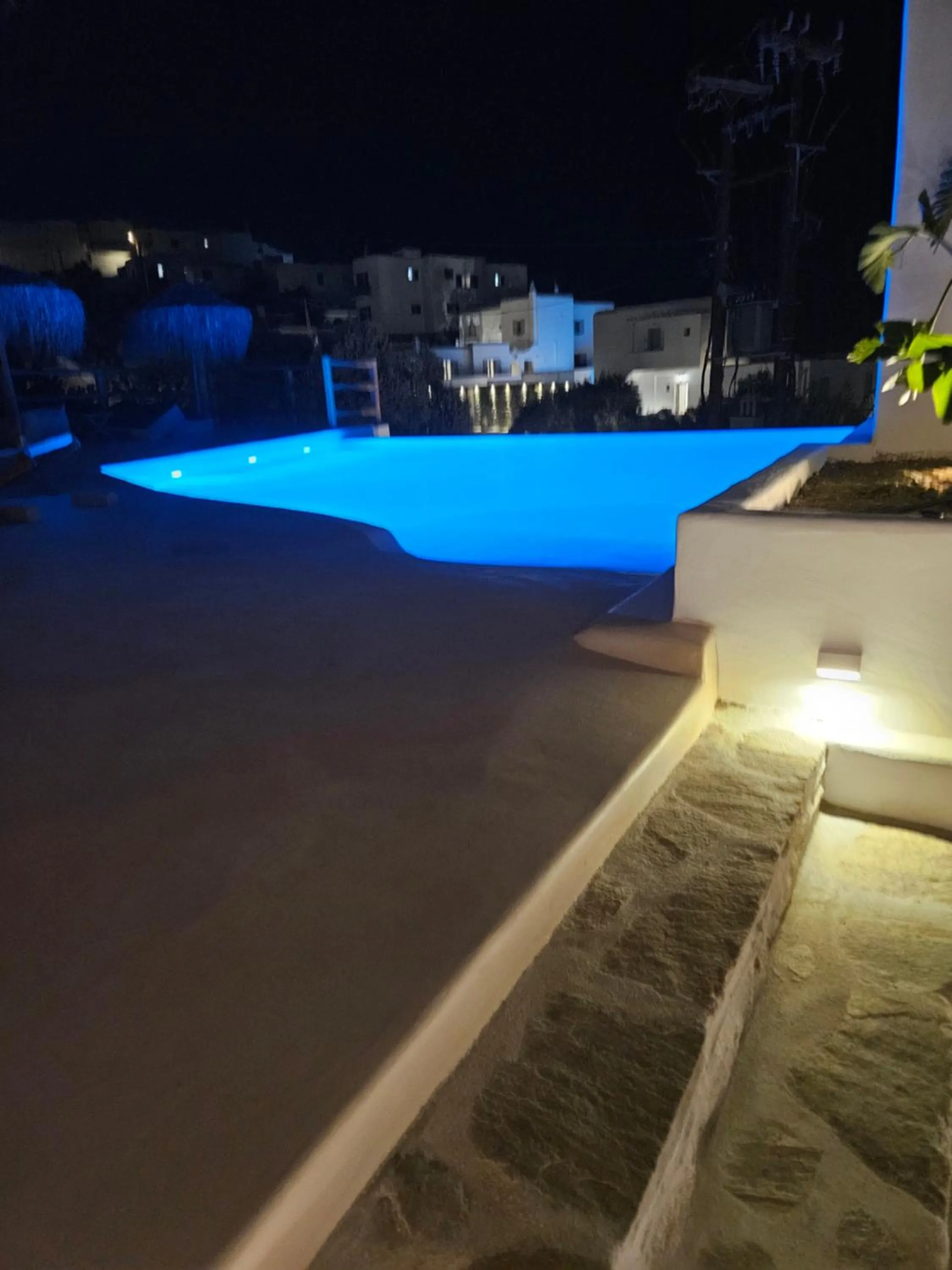 Swimming pool in ELLI TROPiCAL LUXURY SUITES SUNSET-INFINITY POOL- SEA SIDE-NEAR CENTER PARKING