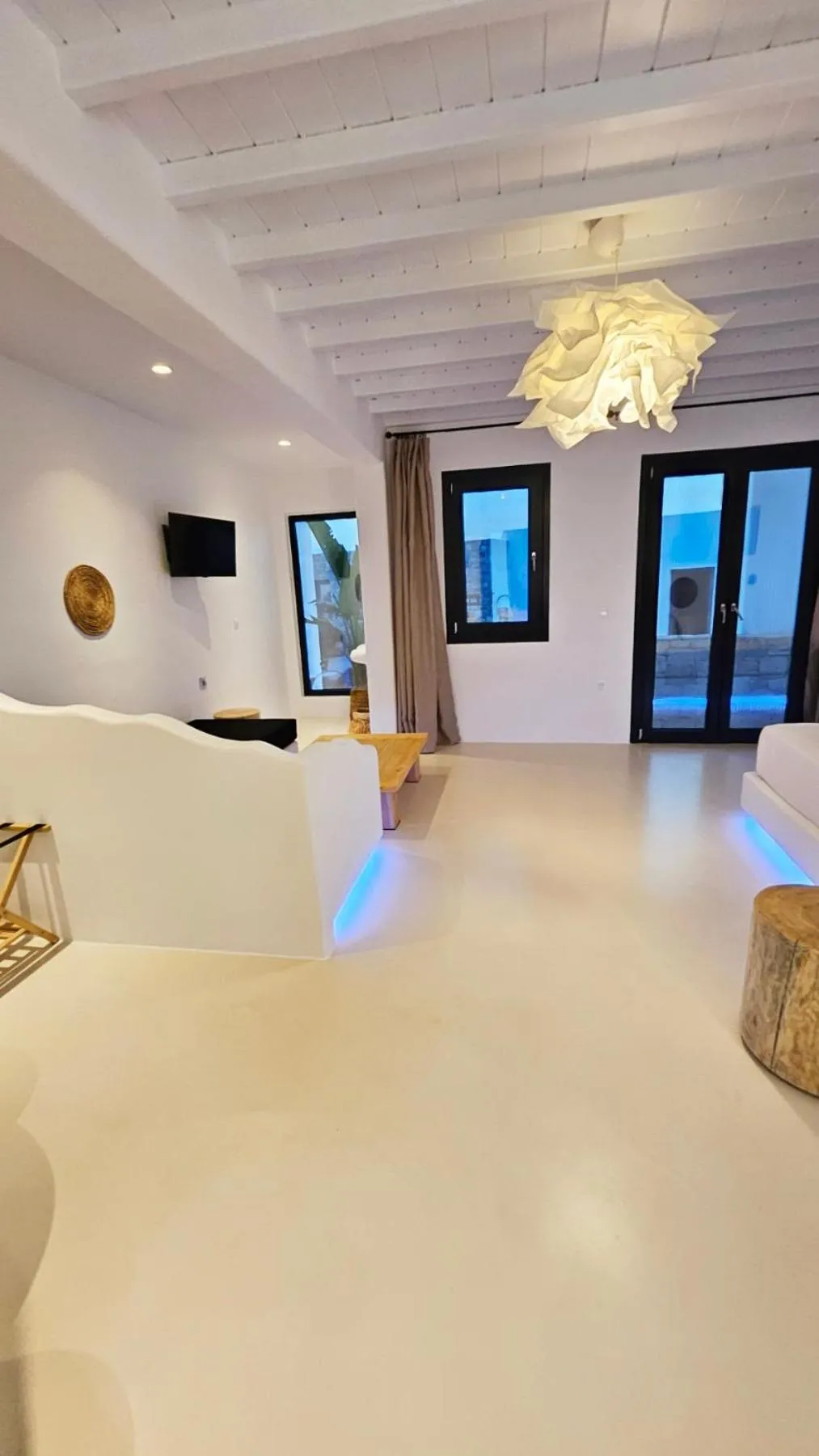 Photo of the whole room in ELLI TROPiCAL LUXURY SUITES SUNSET-INFINITY POOL- SEA SIDE-NEAR CENTER PARKING