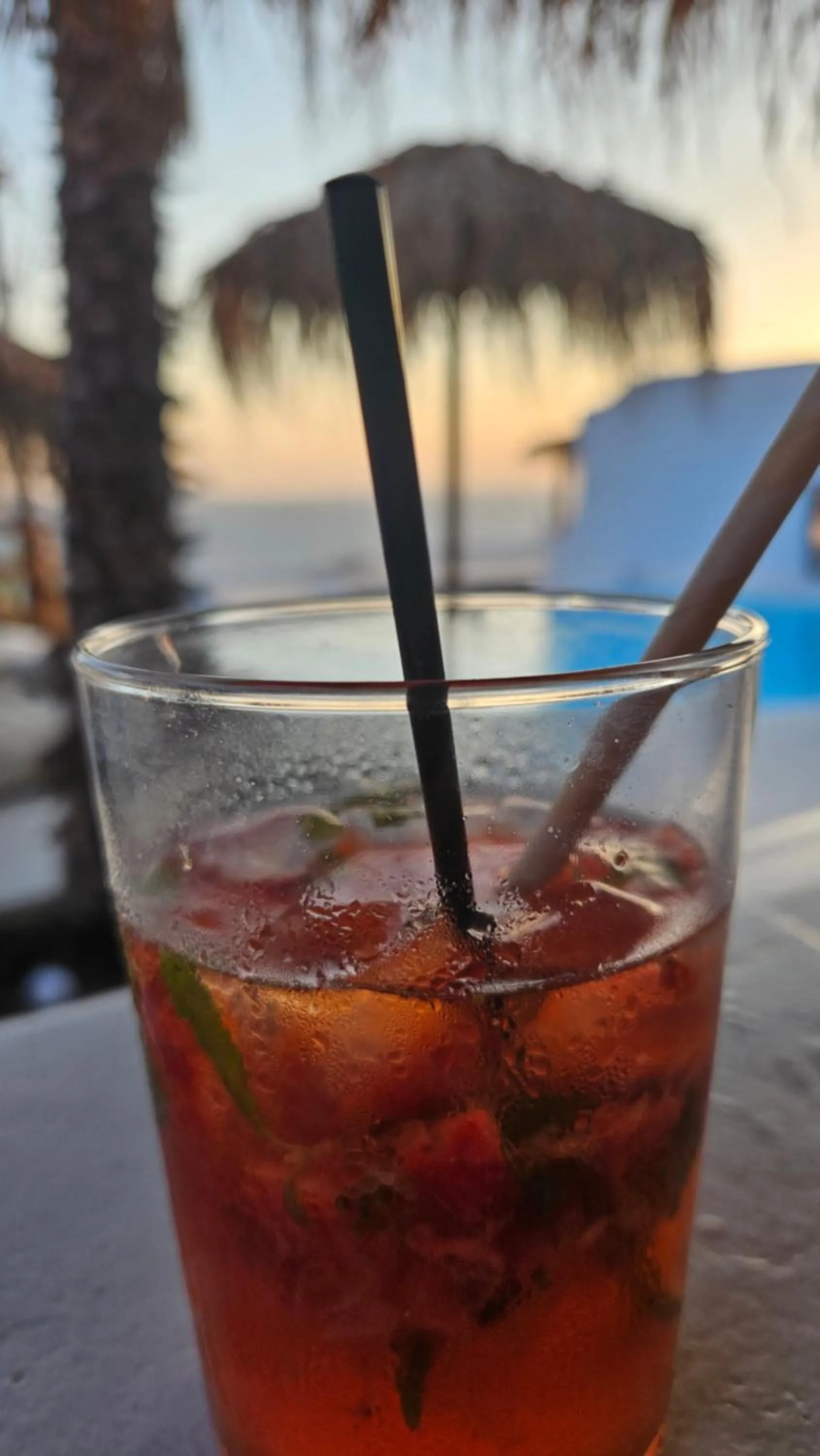 Drinks in ELLI TROPiCAL LUXURY SUITES SUNSET-INFINITY POOL- SEA SIDE-NEAR CENTER PARKING