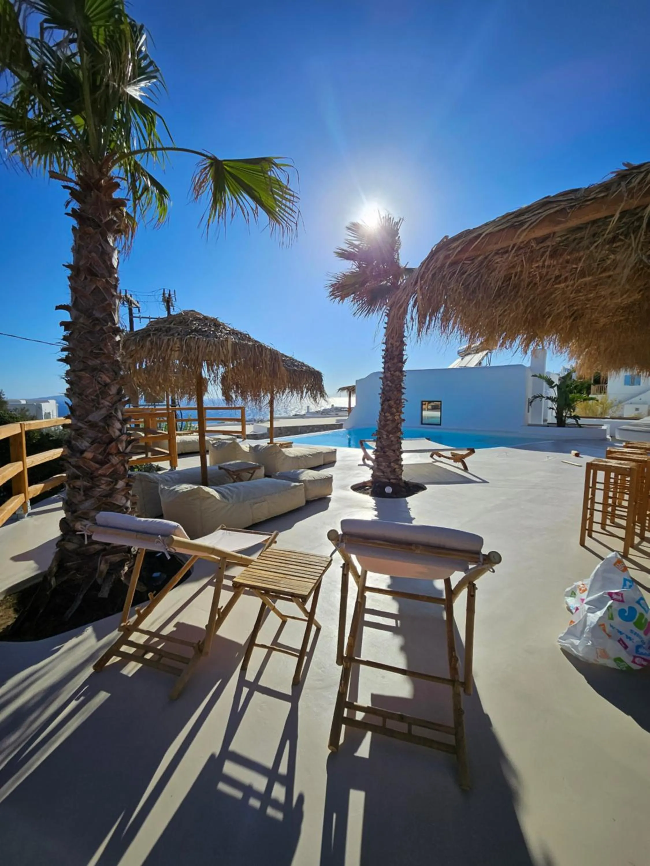 Day in ELLI TROPiCAL LUXURY SUITES SUNSET-INFINITY POOL- SEA SIDE-NEAR CENTER PARKING
