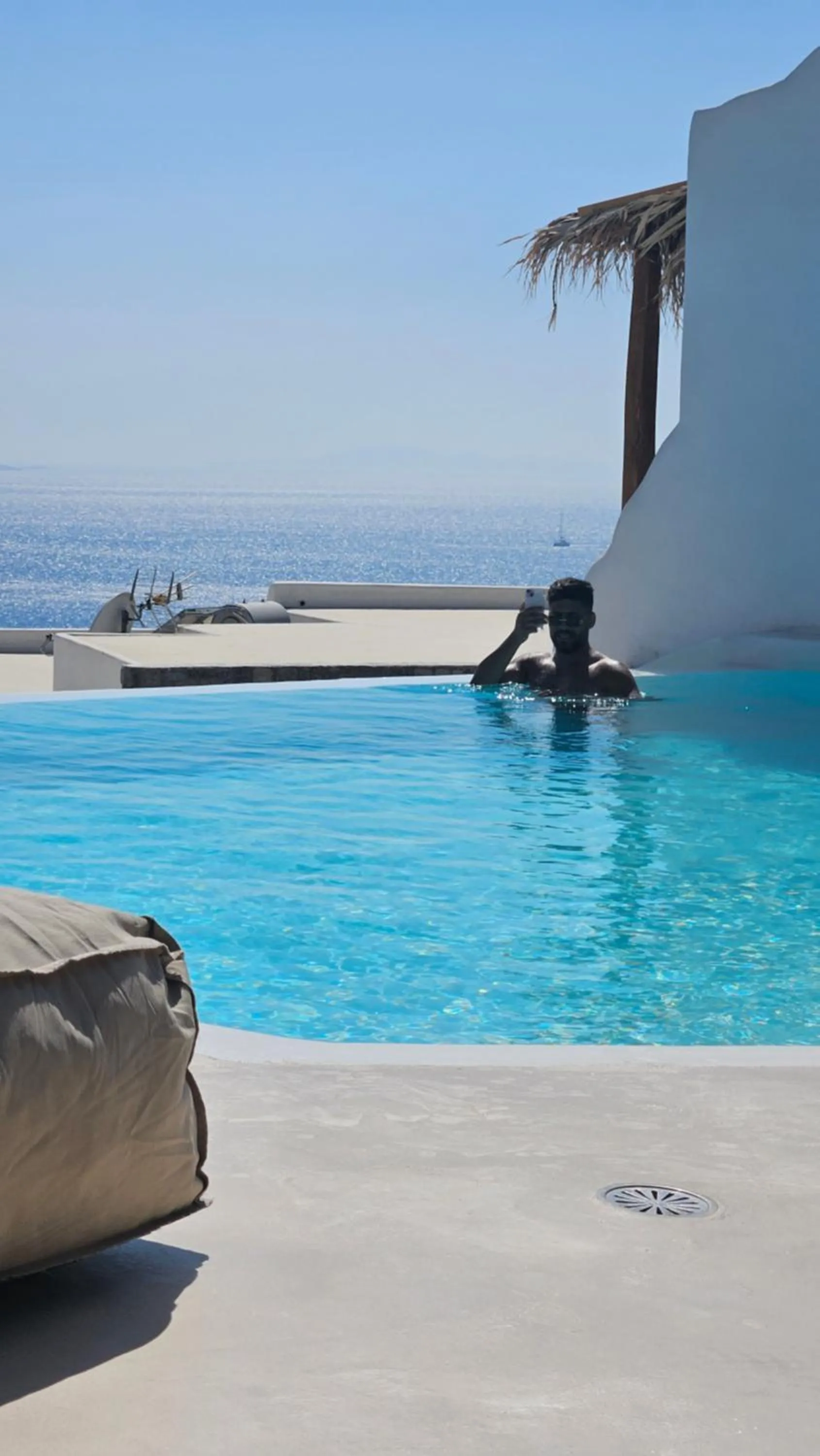 Sea view in ELLI TROPiCAL LUXURY SUITES SUNSET-INFINITY POOL- SEA SIDE-NEAR CENTER PARKING