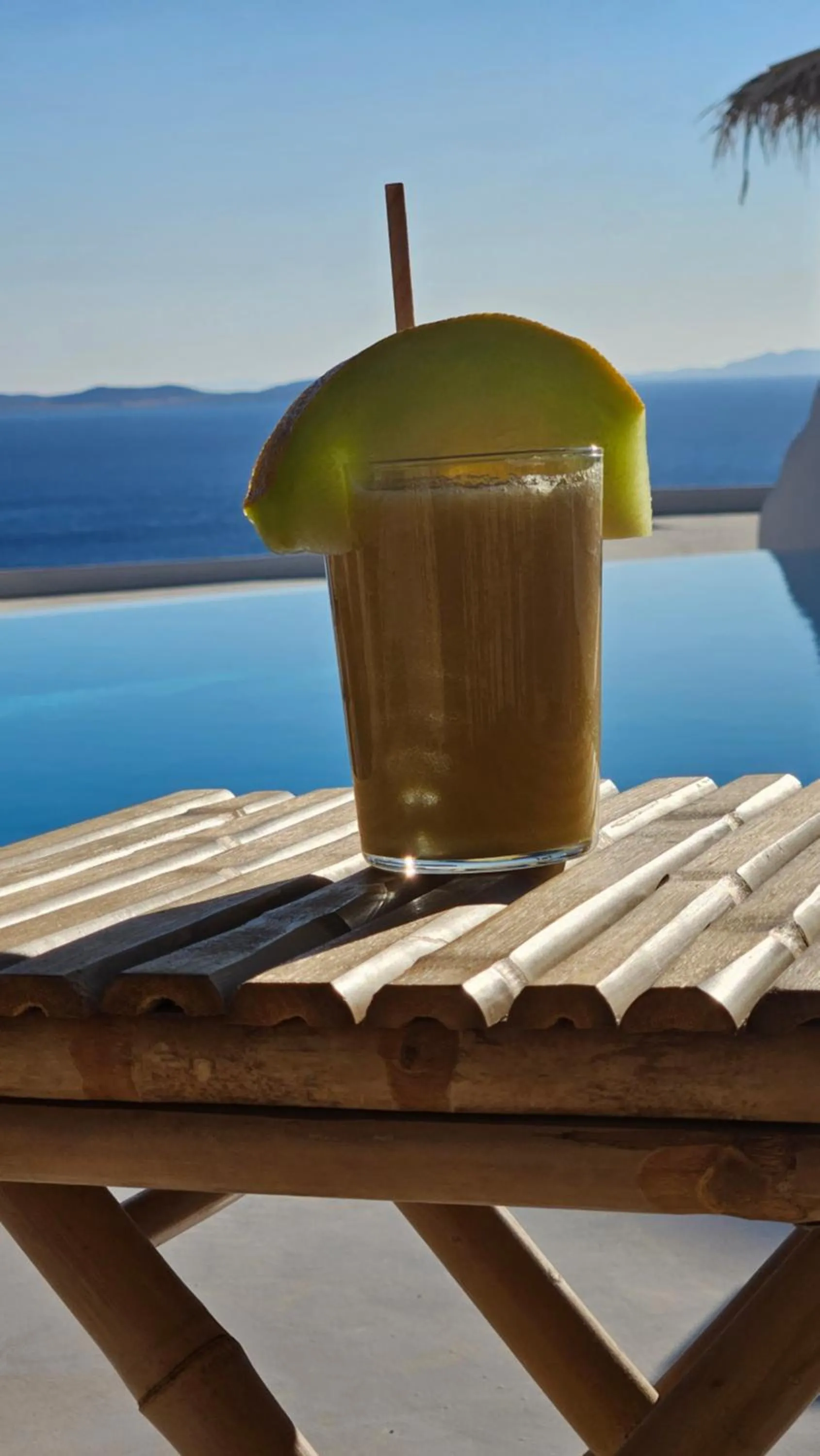 Drinks in ELLI TROPiCAL LUXURY SUITES SUNSET-INFINITY POOL- SEA SIDE-NEAR CENTER PARKING