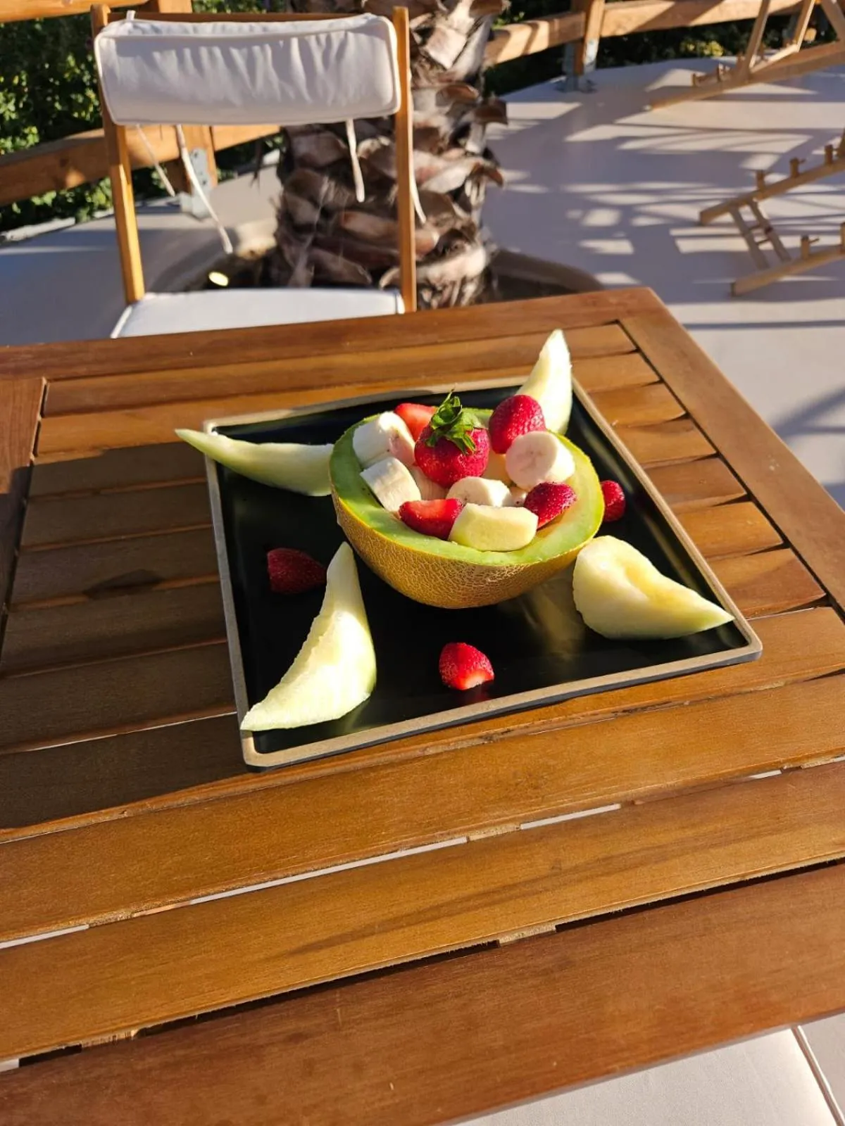 Food and drinks in ELLI TROPiCAL LUXURY SUITES SUNSET-INFINITY POOL- SEA SIDE-NEAR CENTER PARKING