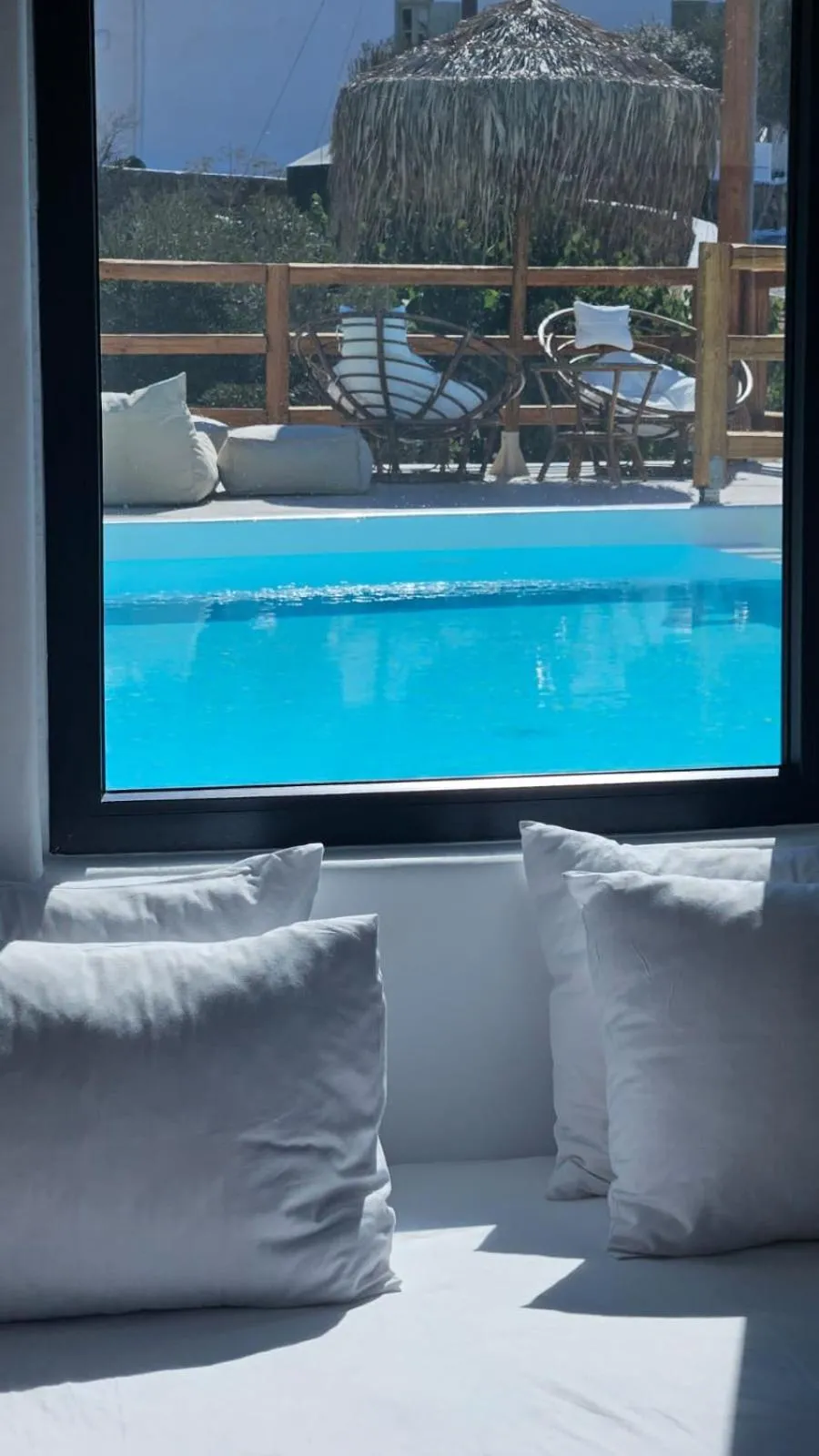 View (from property/room) in ELLI TROPiCAL LUXURY SUITES SUNSET-INFINITY POOL- SEA SIDE-NEAR CENTER PARKING