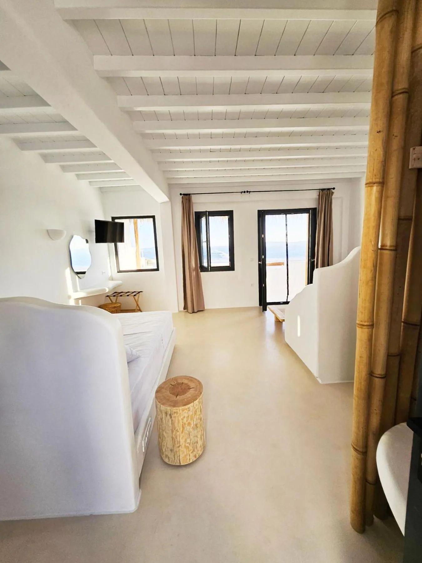 Photo of the whole room in ELLI TROPiCAL LUXURY SUITES SUNSET-INFINITY POOL- SEA SIDE-NEAR CENTER PARKING