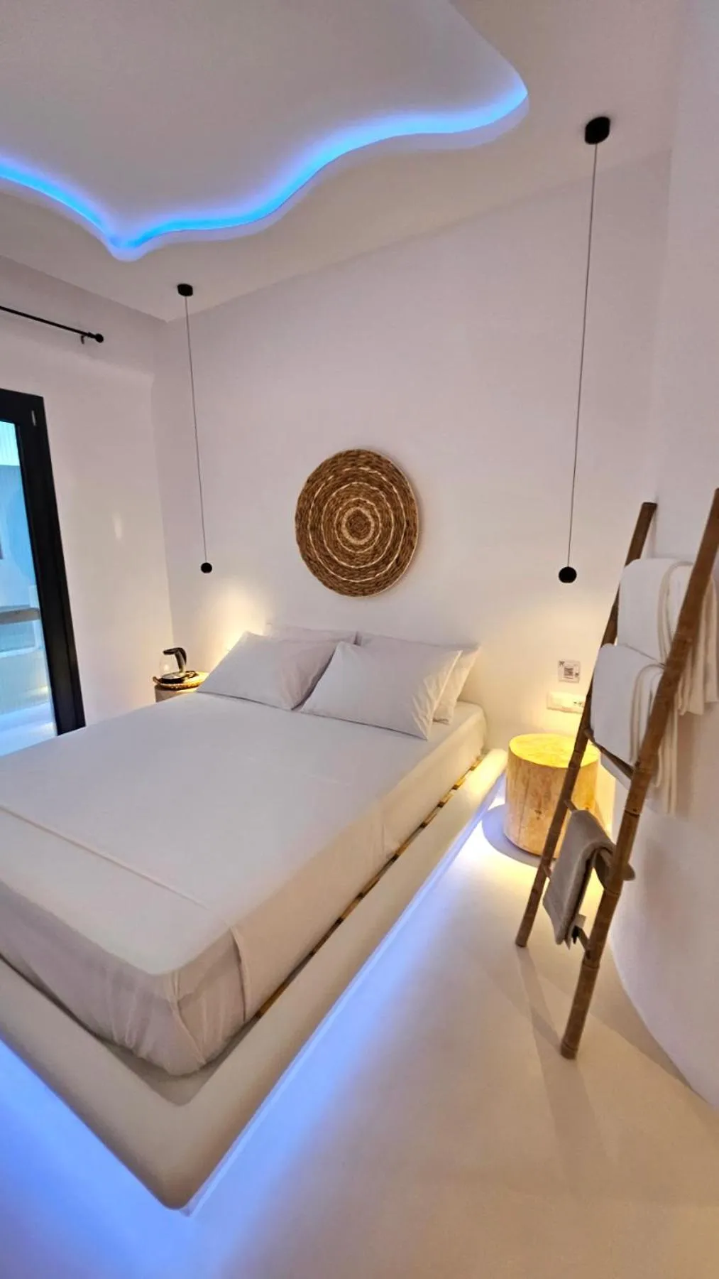 Photo of the whole room, Bed in ELLI TROPiCAL LUXURY SUITES SUNSET-INFINITY POOL- SEA SIDE-NEAR CENTER PARKING