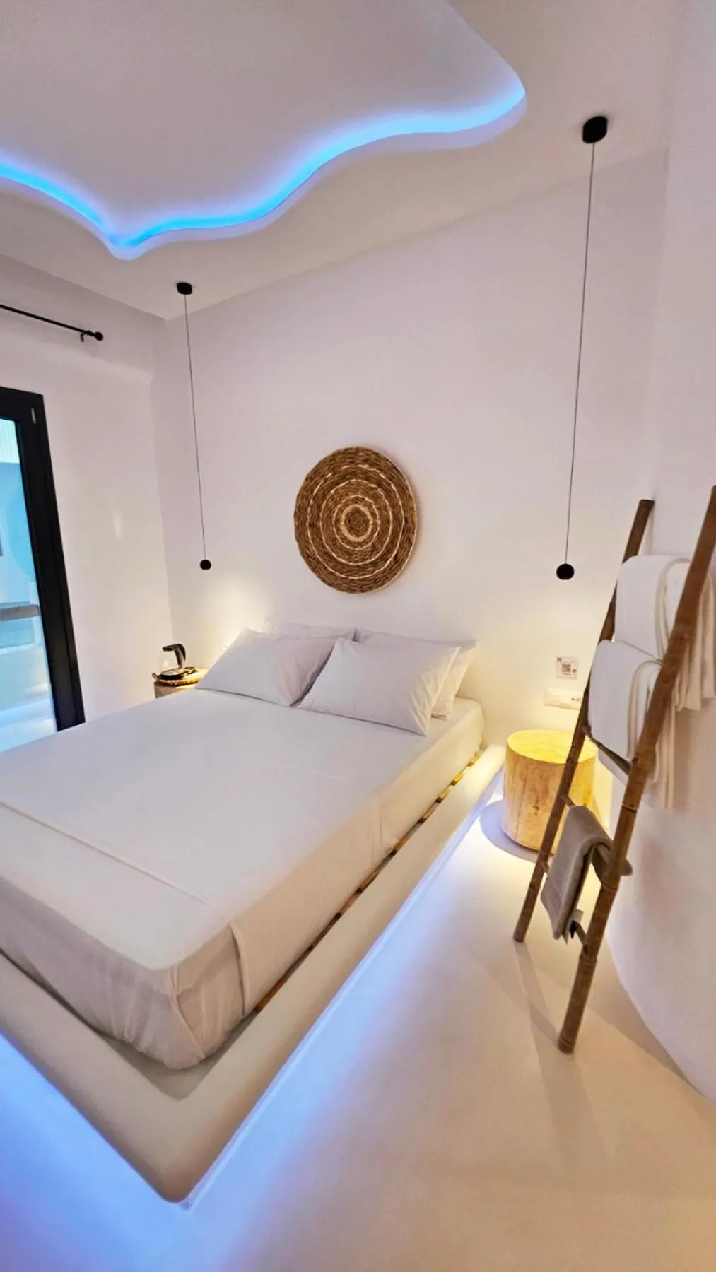 Photo of the whole room, Bed in ELLI TROPiCAL LUXURY SUITES SUNSET-INFINITY POOL- SEA SIDE-NEAR CENTER PARKING
