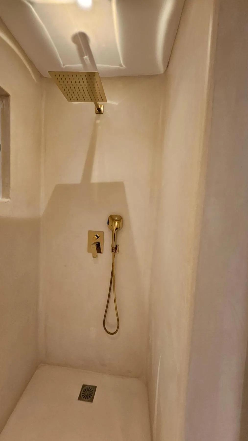Shower in ELLI TROPiCAL LUXURY SUITES SUNSET-INFINITY POOL- SEA SIDE-NEAR CENTER PARKING