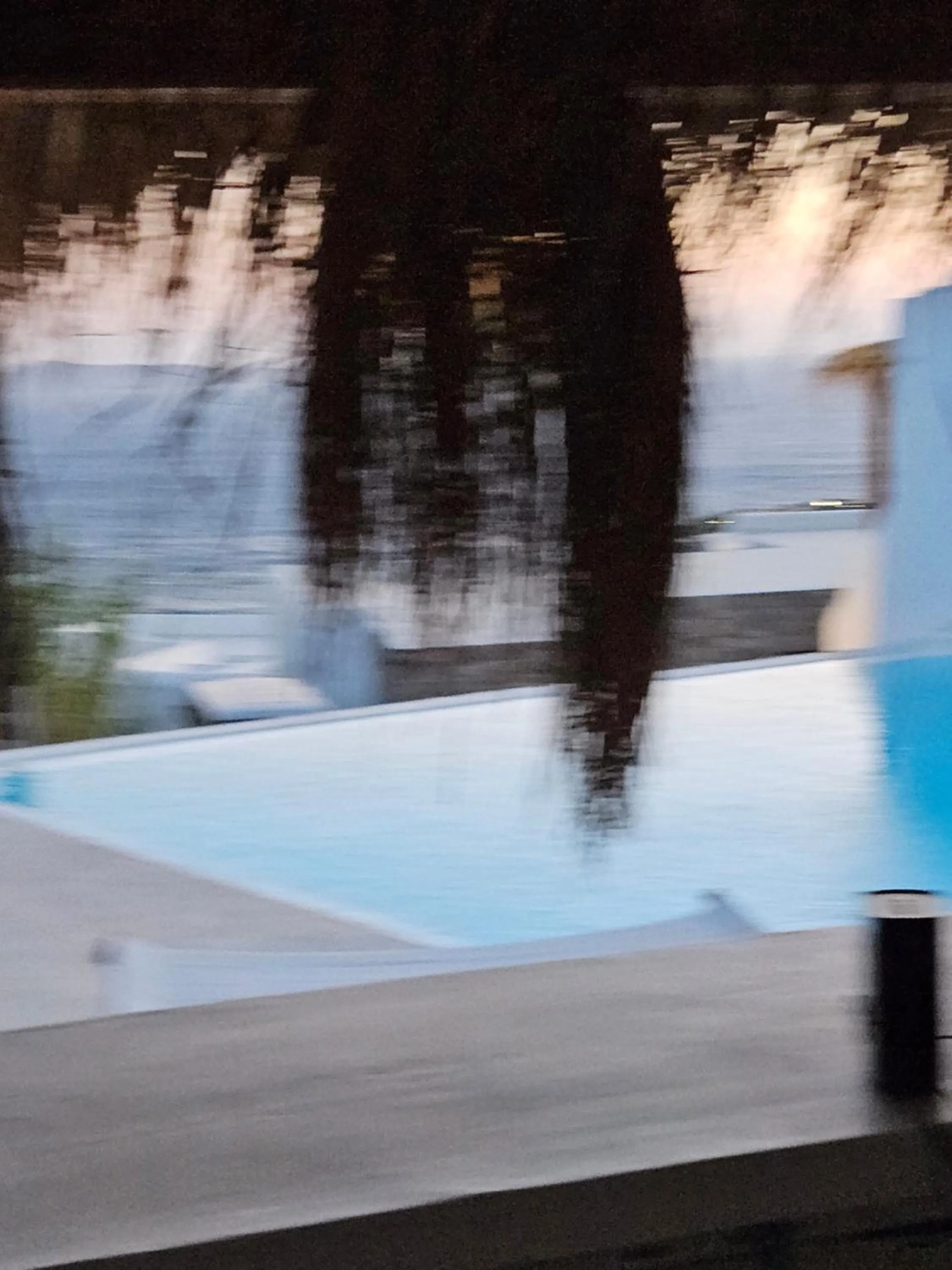 Swimming pool in ELLI TROPiCAL LUXURY SUITES SUNSET-INFINITY POOL- SEA SIDE-NEAR CENTER PARKING