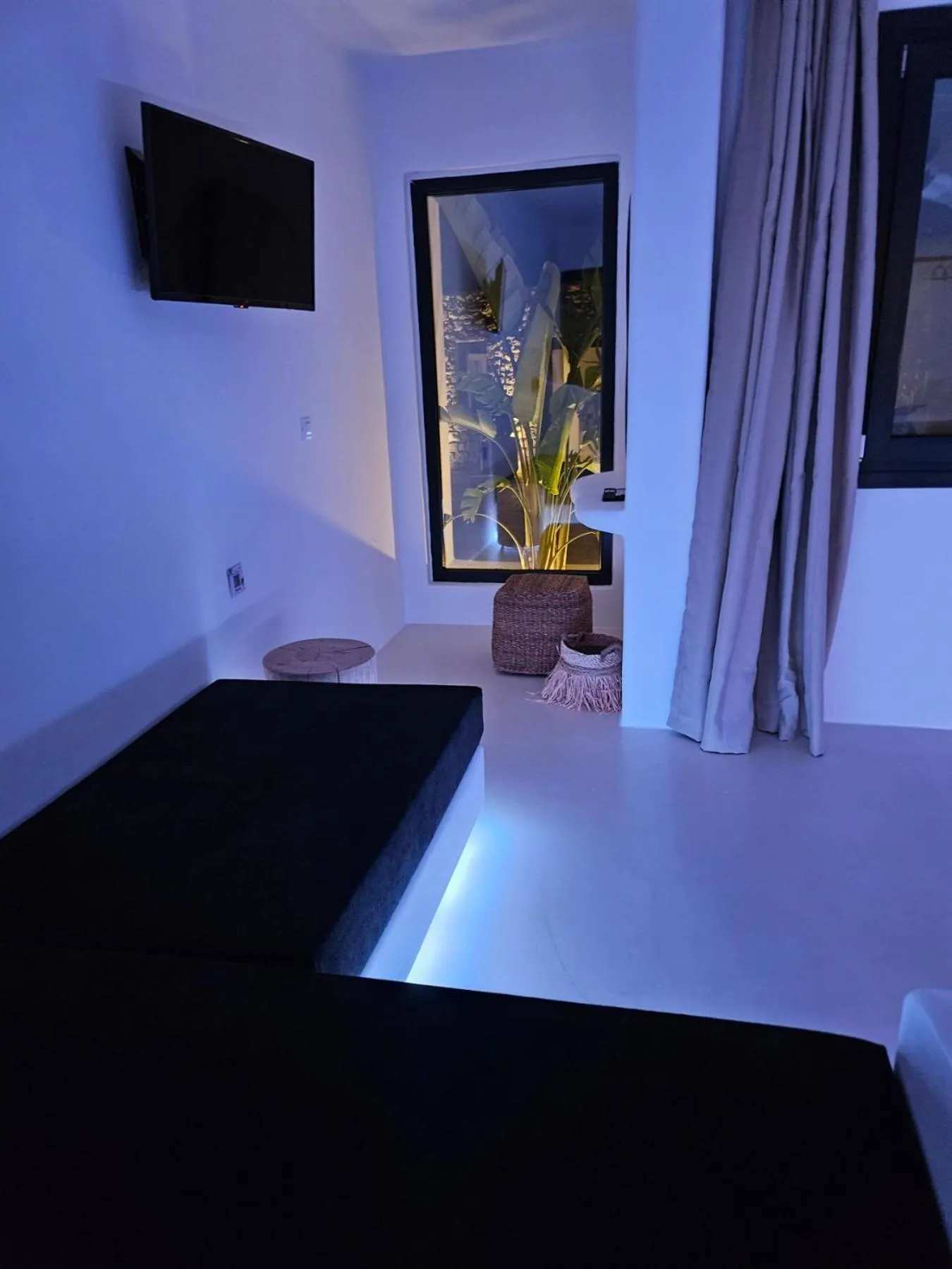 Photo of the whole room, Bed in ELLI TROPiCAL LUXURY SUITES SUNSET-INFINITY POOL- SEA SIDE-NEAR CENTER PARKING