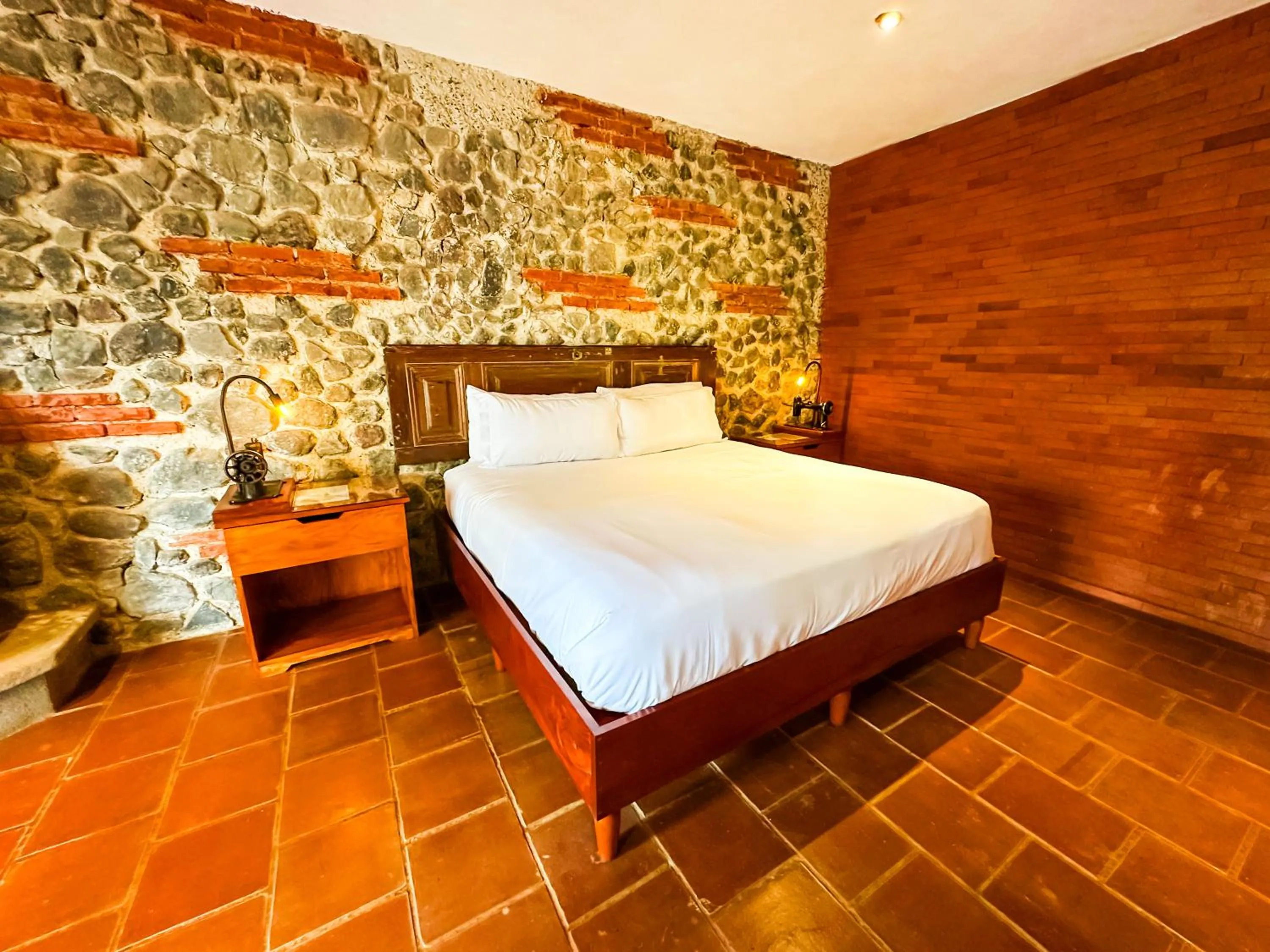 Bed in Le Suisse Spa