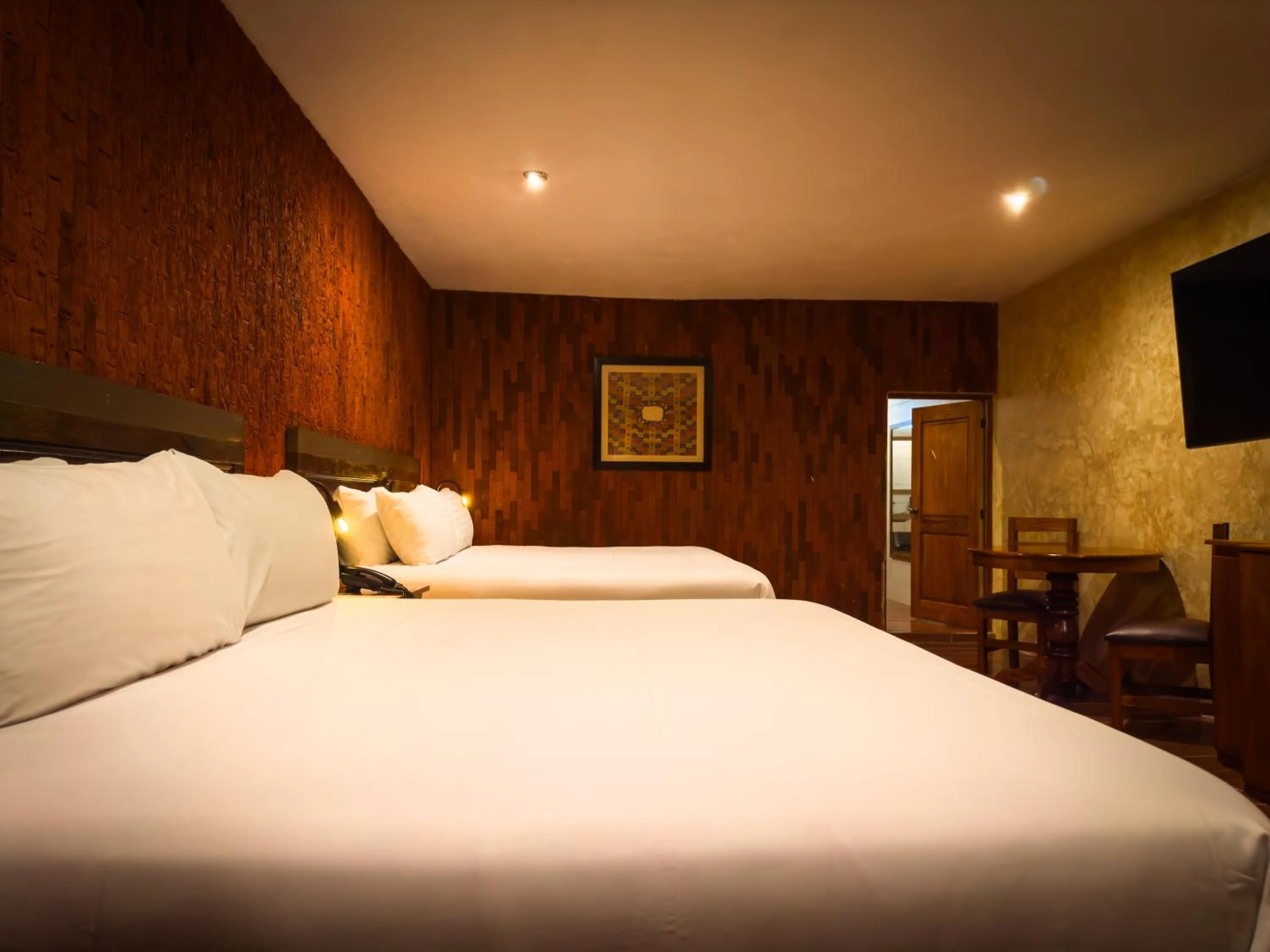 Bed in Le Suisse Spa