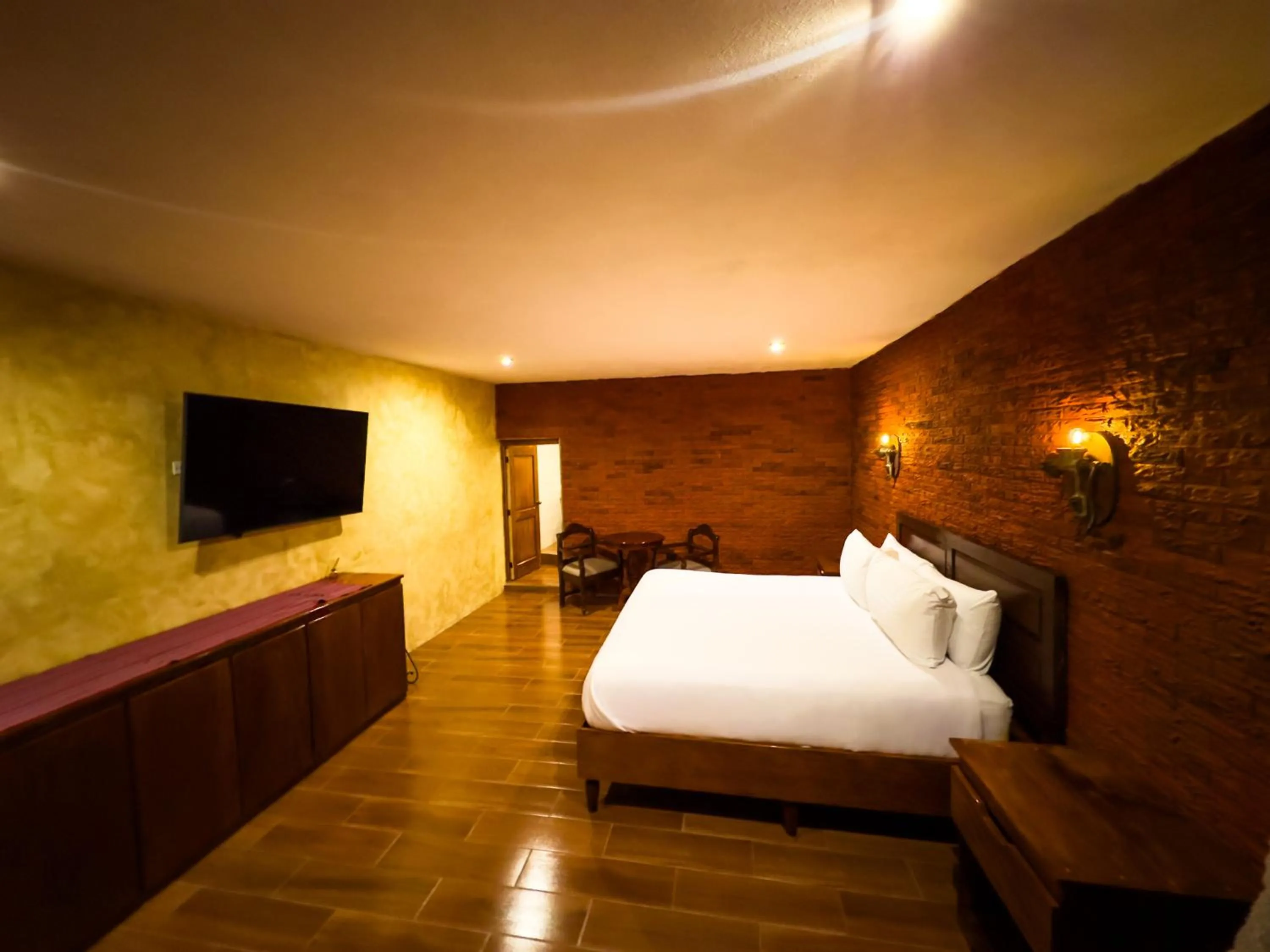 Bed in Le Suisse Spa