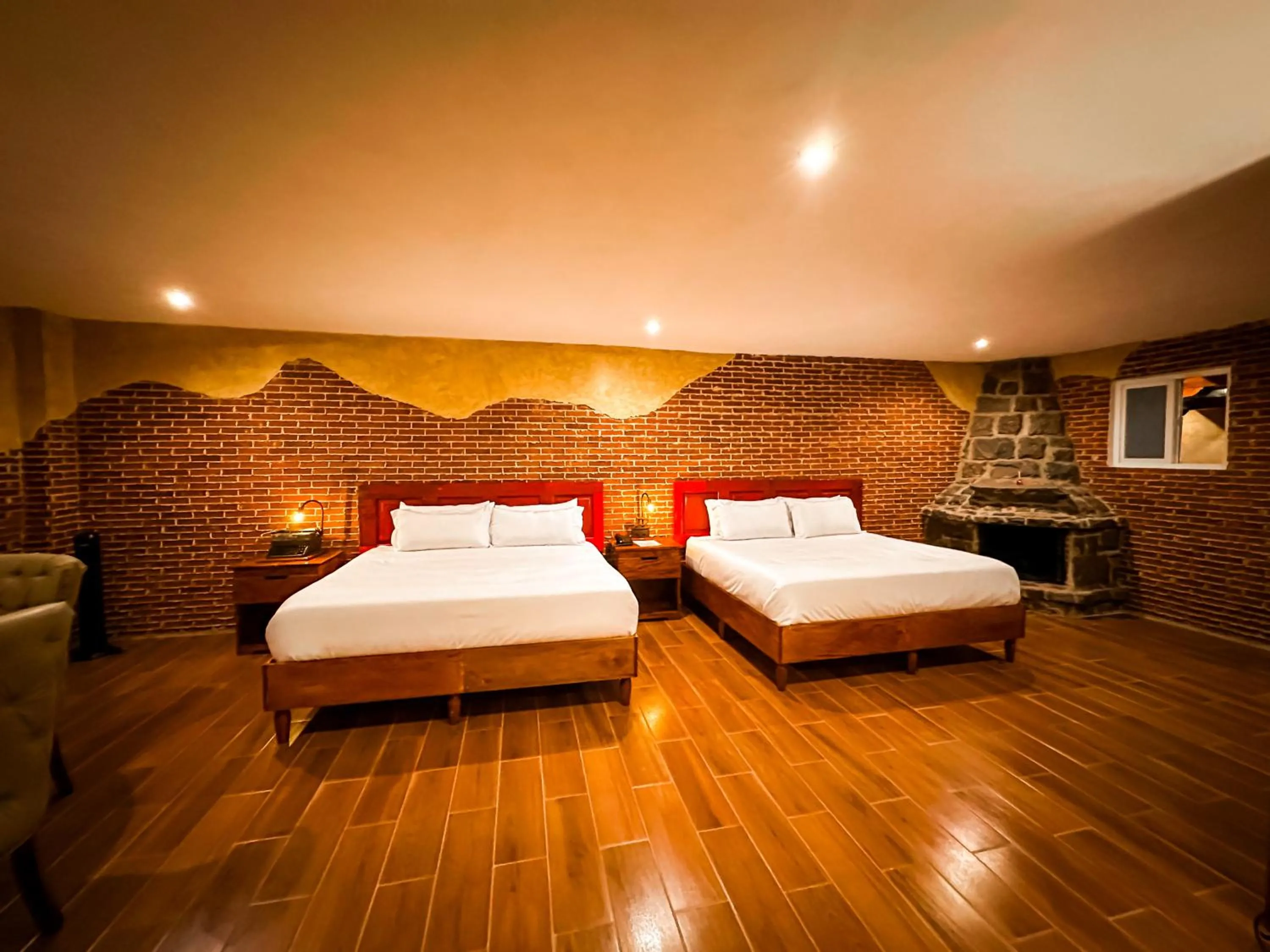 Bed in Le Suisse Spa