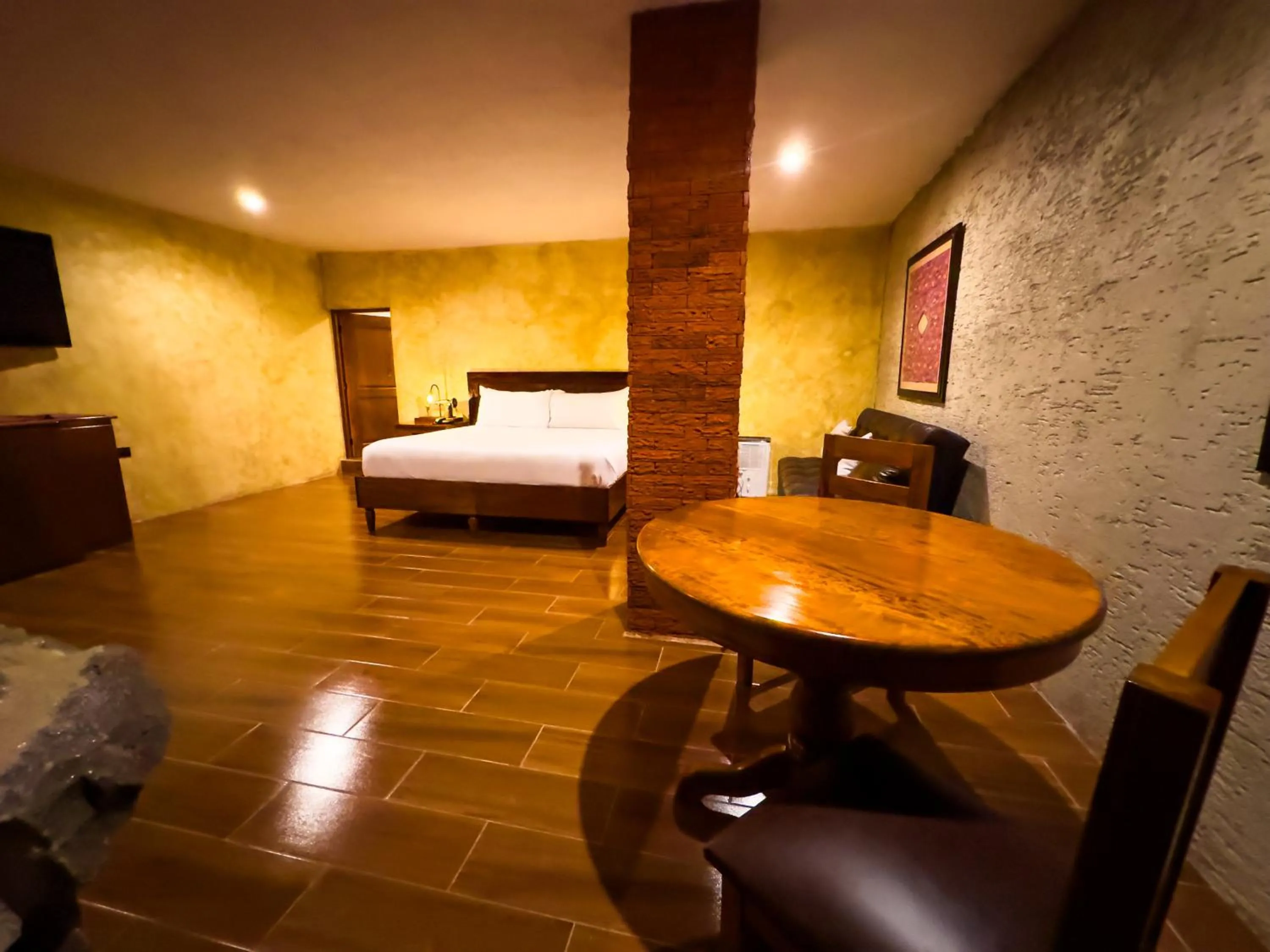 Bed in Le Suisse Spa