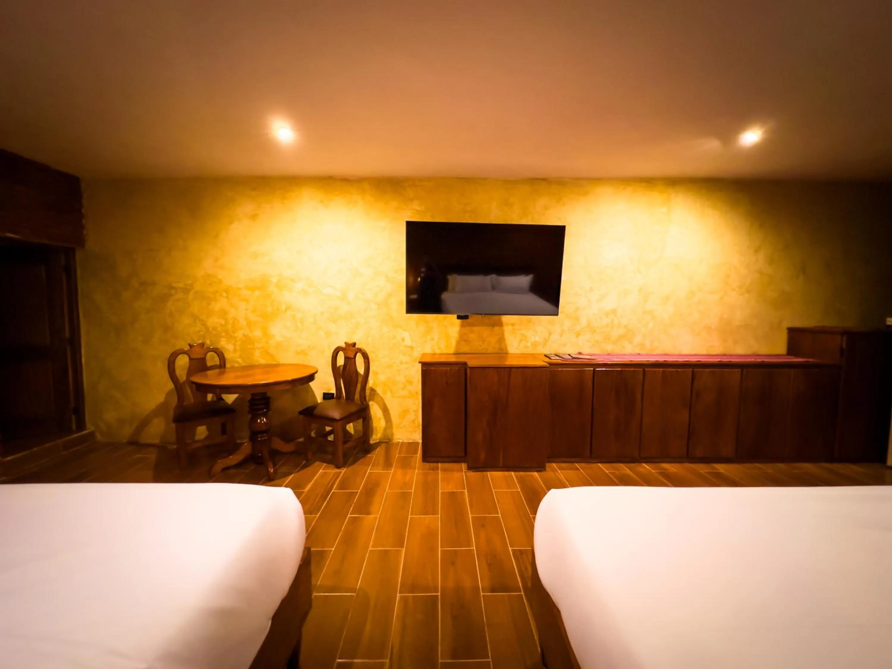Bed in Le Suisse Spa