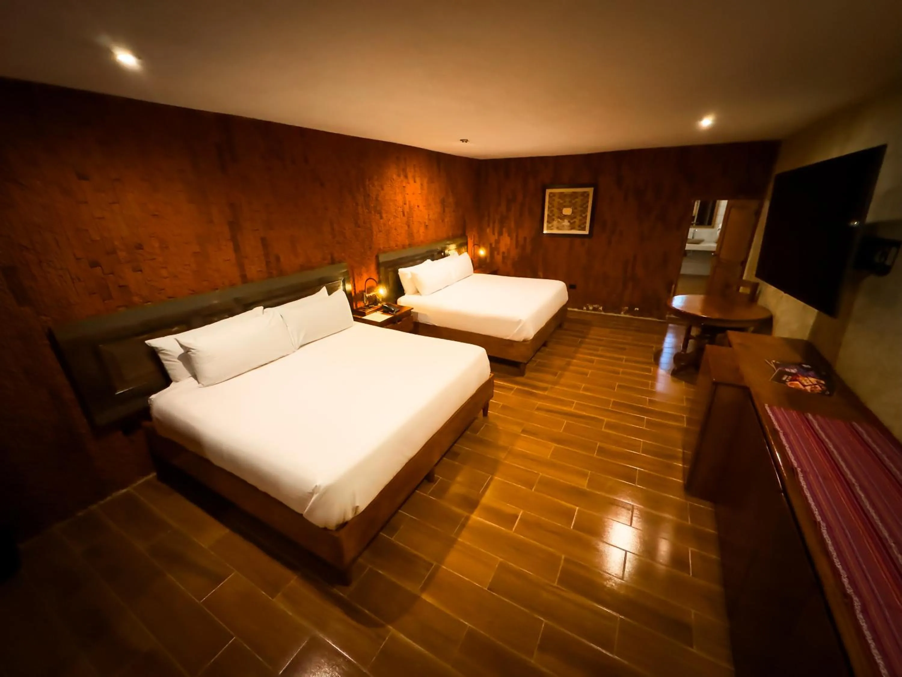 Bed in Le Suisse Spa