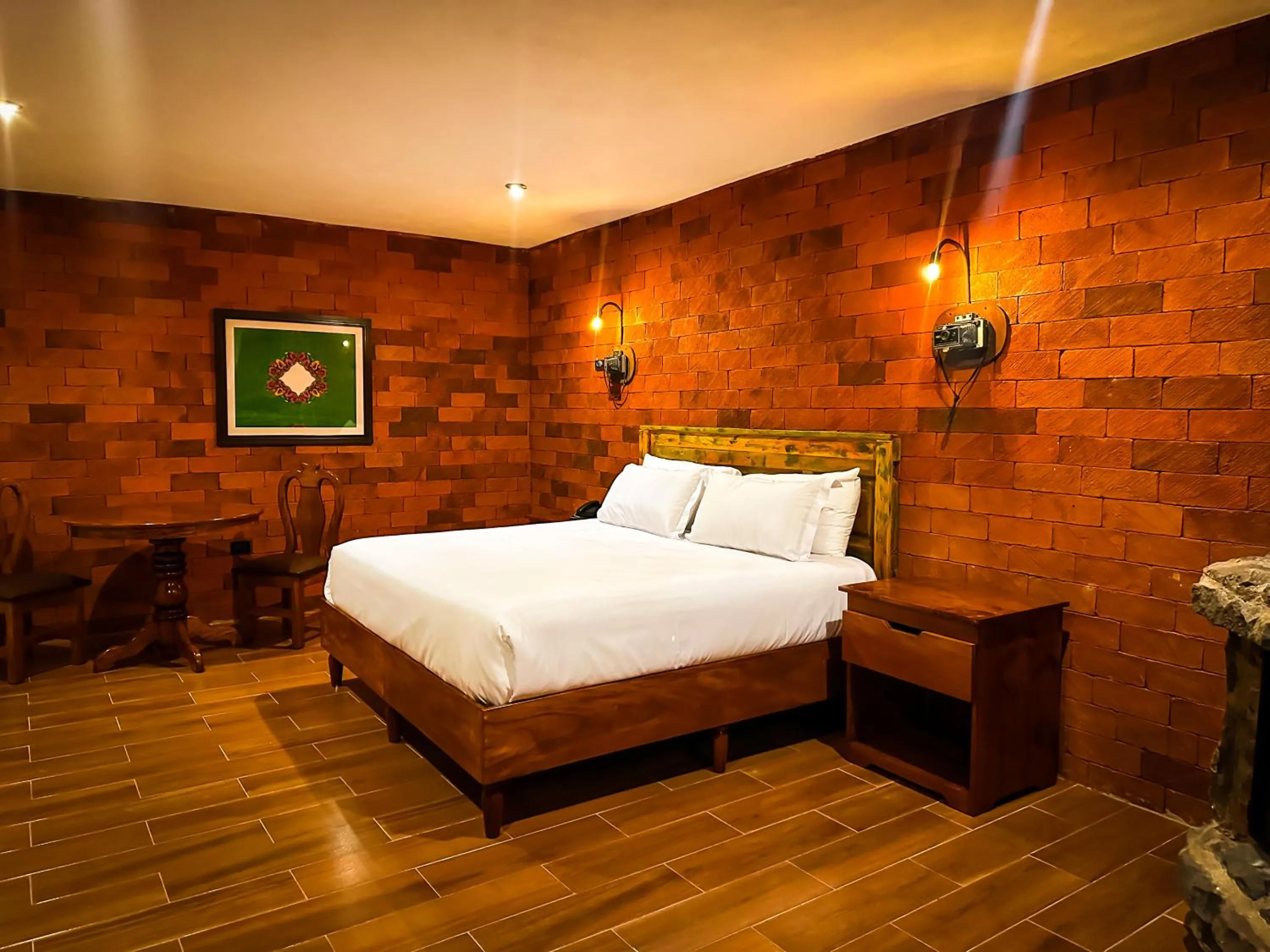 Bed in Le Suisse Spa